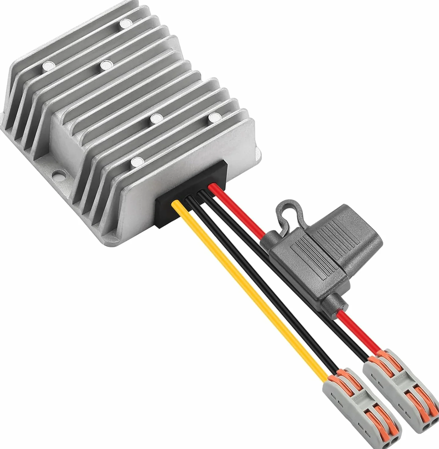 Alimentatore DC/DC 20-72V a 12V 10A 120W Convertitore di Tensione per Automotive LED