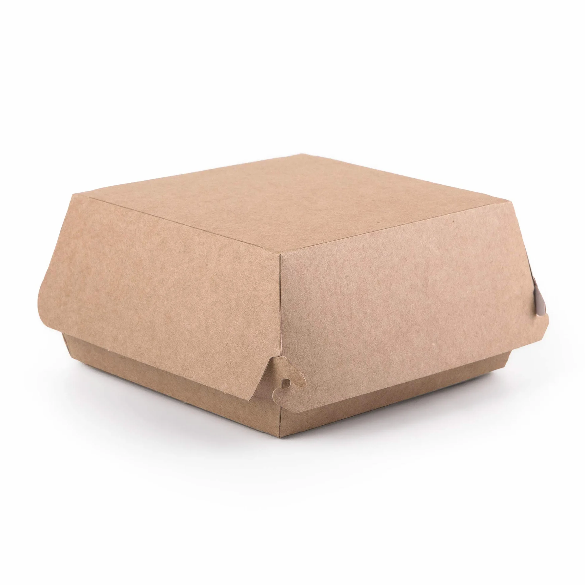 Scatole per hamburger in carta kraft taglia M 100 pezzi usa e getta ecologiche