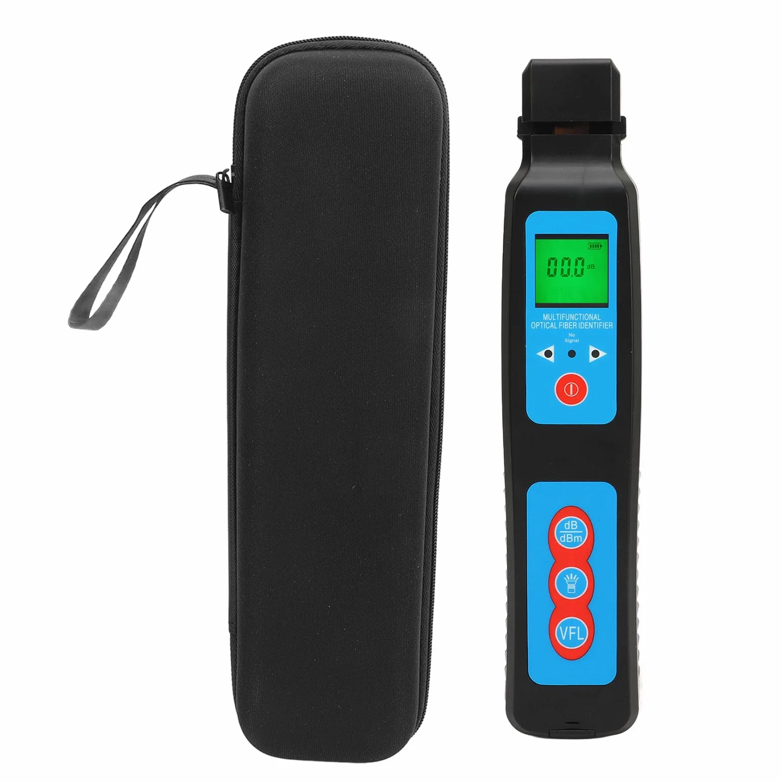 Identificatore in fibra ottica, 800 a 1700 nm VFL Light Light Fornte 10 km Range 270Hz 1KHz 2KHz Fibra Optic Tester