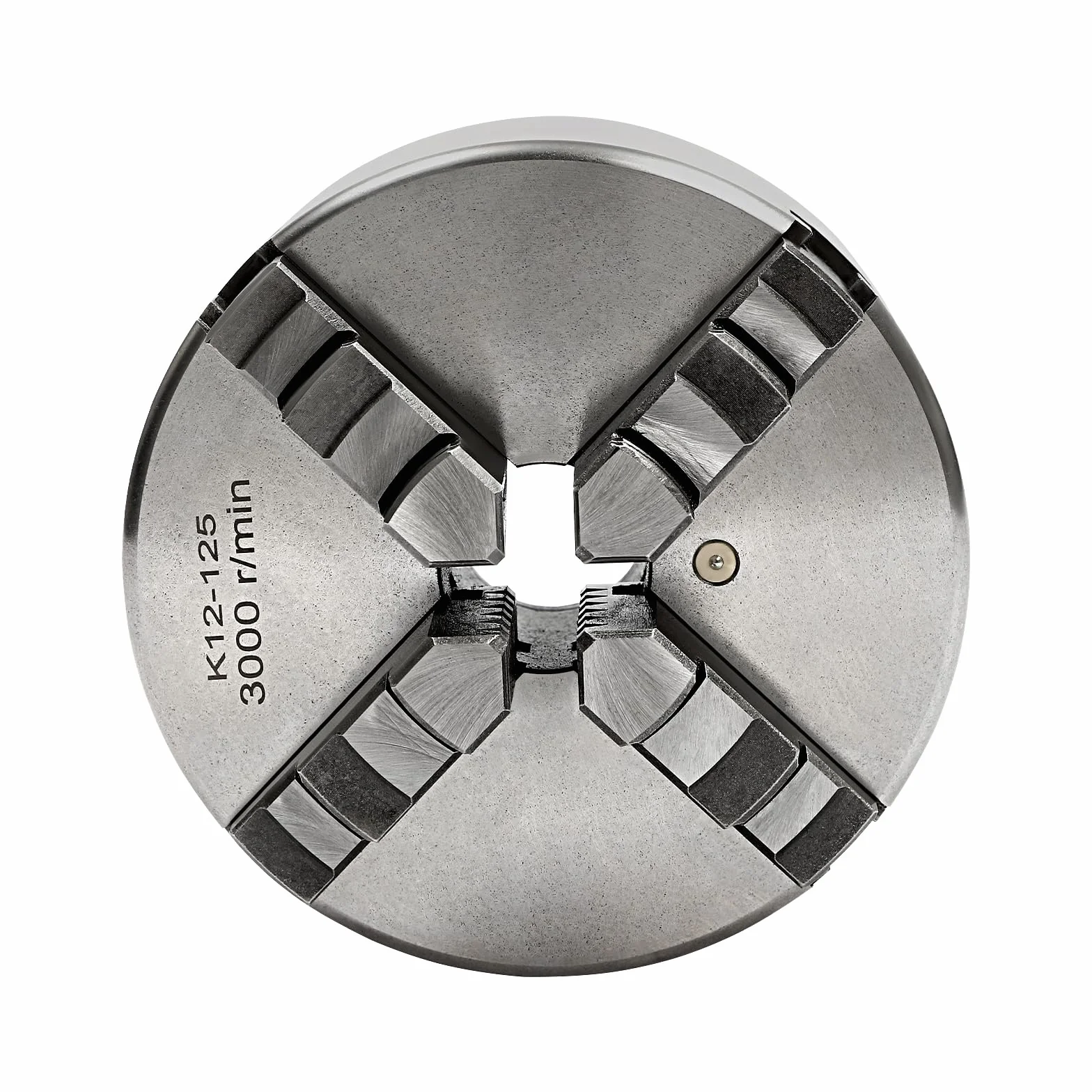 4 mandrini, mandrino autocentrante, 80/100/125 mm, alta precisione, regolabile su ganasce positive/negative, per tornio (125 mm)