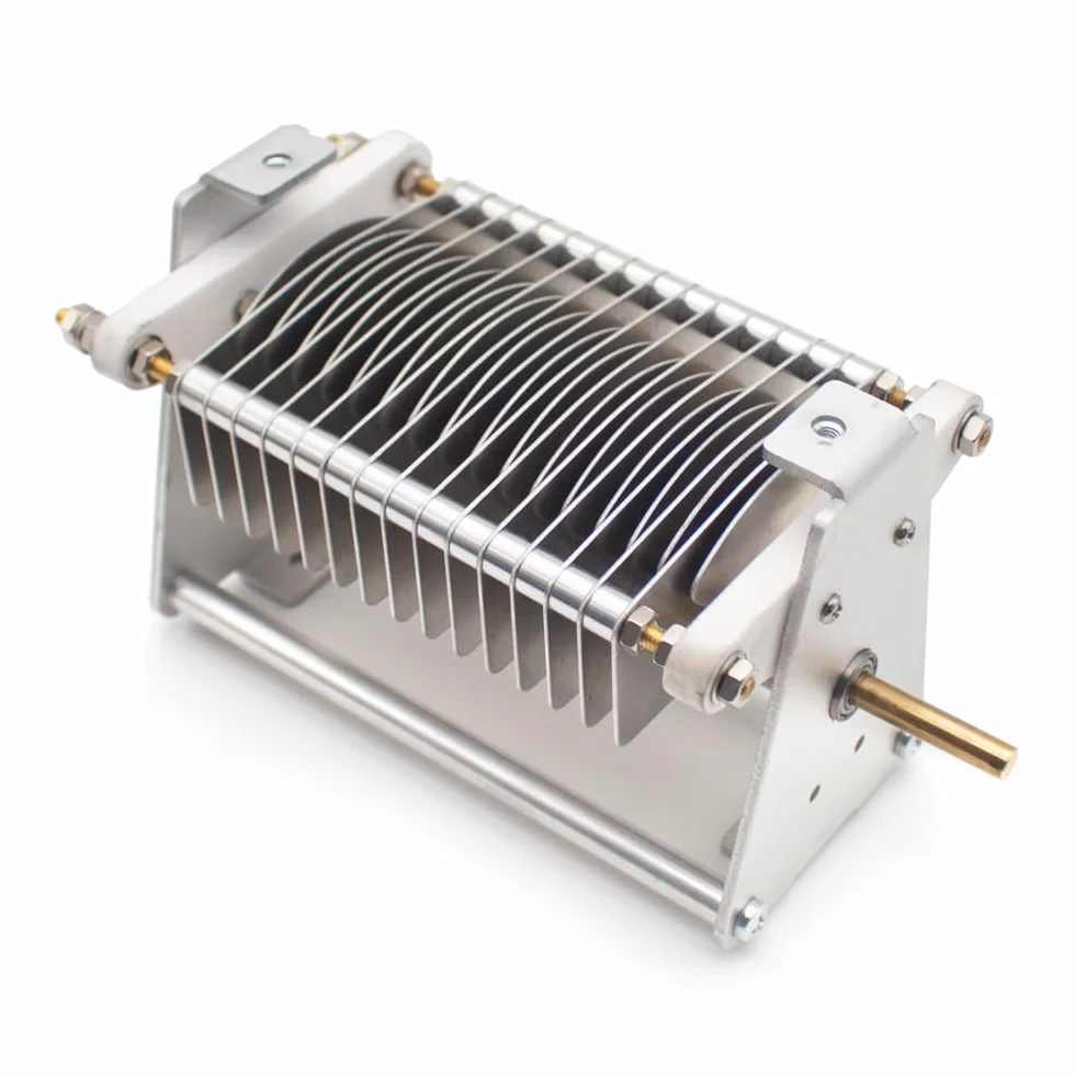 Toplionace Condensatore Variabile ad Aria 20-240P, Condensatore di Sintonia ad Alta Tensione 2kv per Progetti di Radio e Amplificatori