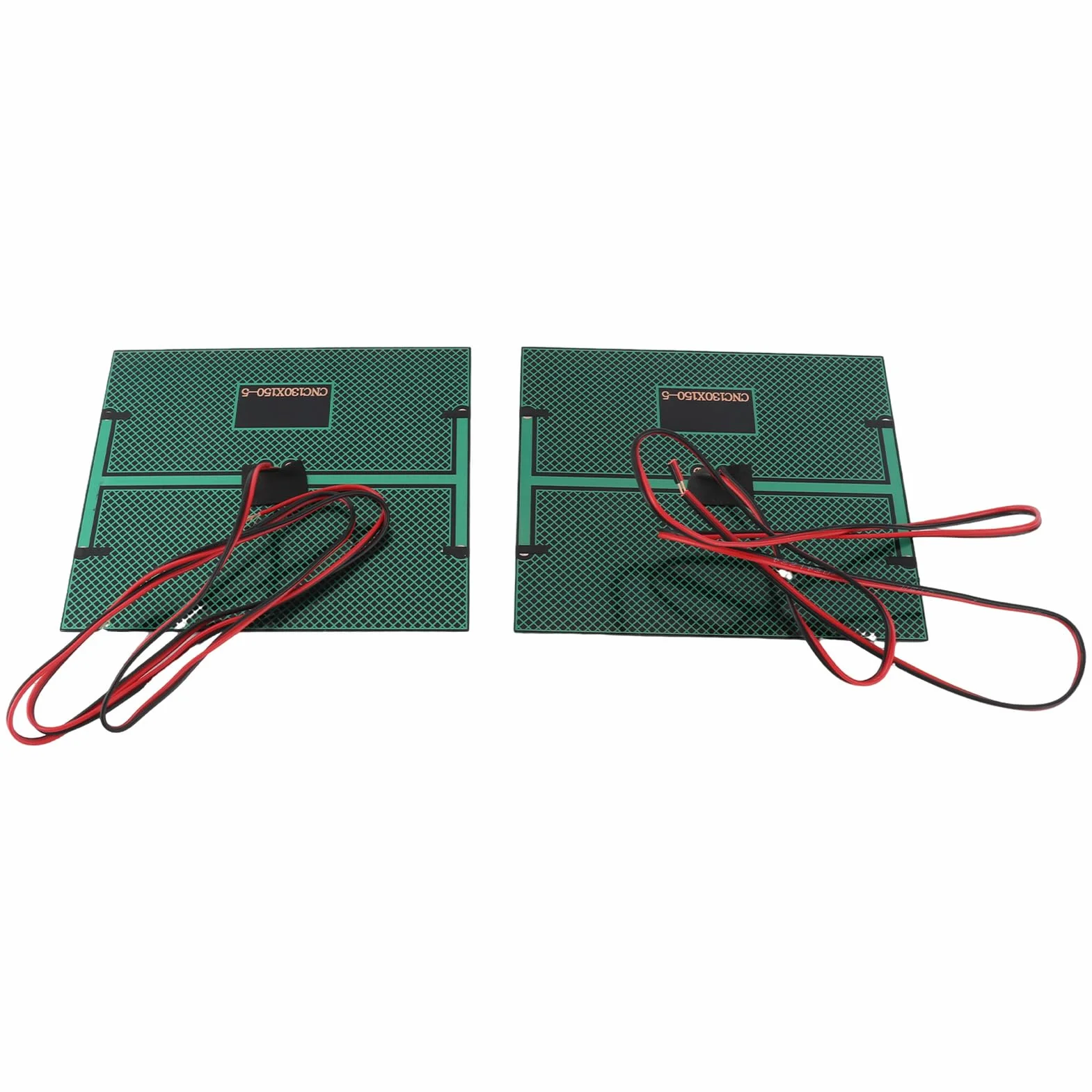 Modulo di Alimentazione Cella Pannello Solare DC5V 500mA 2 Pezzi con Cavo 100 Cm, Resistente Allae Al per Luci Solari del Prato, Caricabatterie per Cellulare, Torcia