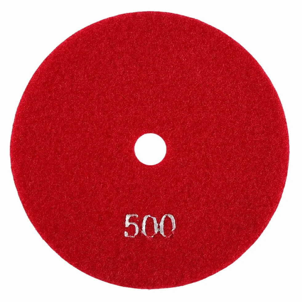 5pollici / 125mm Platorelli per Lucidatura Bagnata Diamante Lucidatura Pad, Lucidatura Disco Ruota Pad Accessori per Lucidatura in Pietra,Marmo di Granito(500)