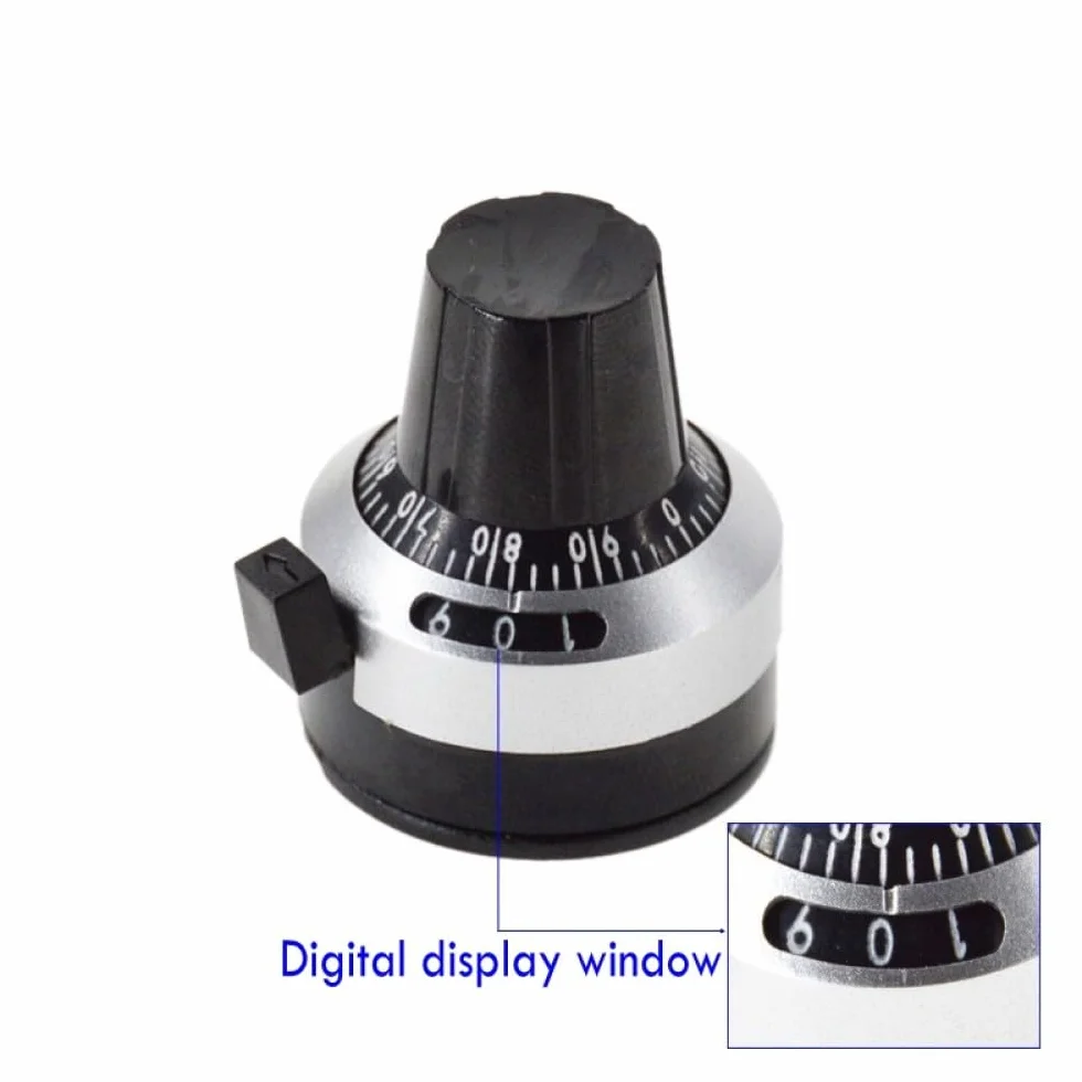 TopHomer 3590S-2-102L potenziometro filo avvolto multigiro 1K Ohm 10 giri resistore lineare regolabile con manopola
