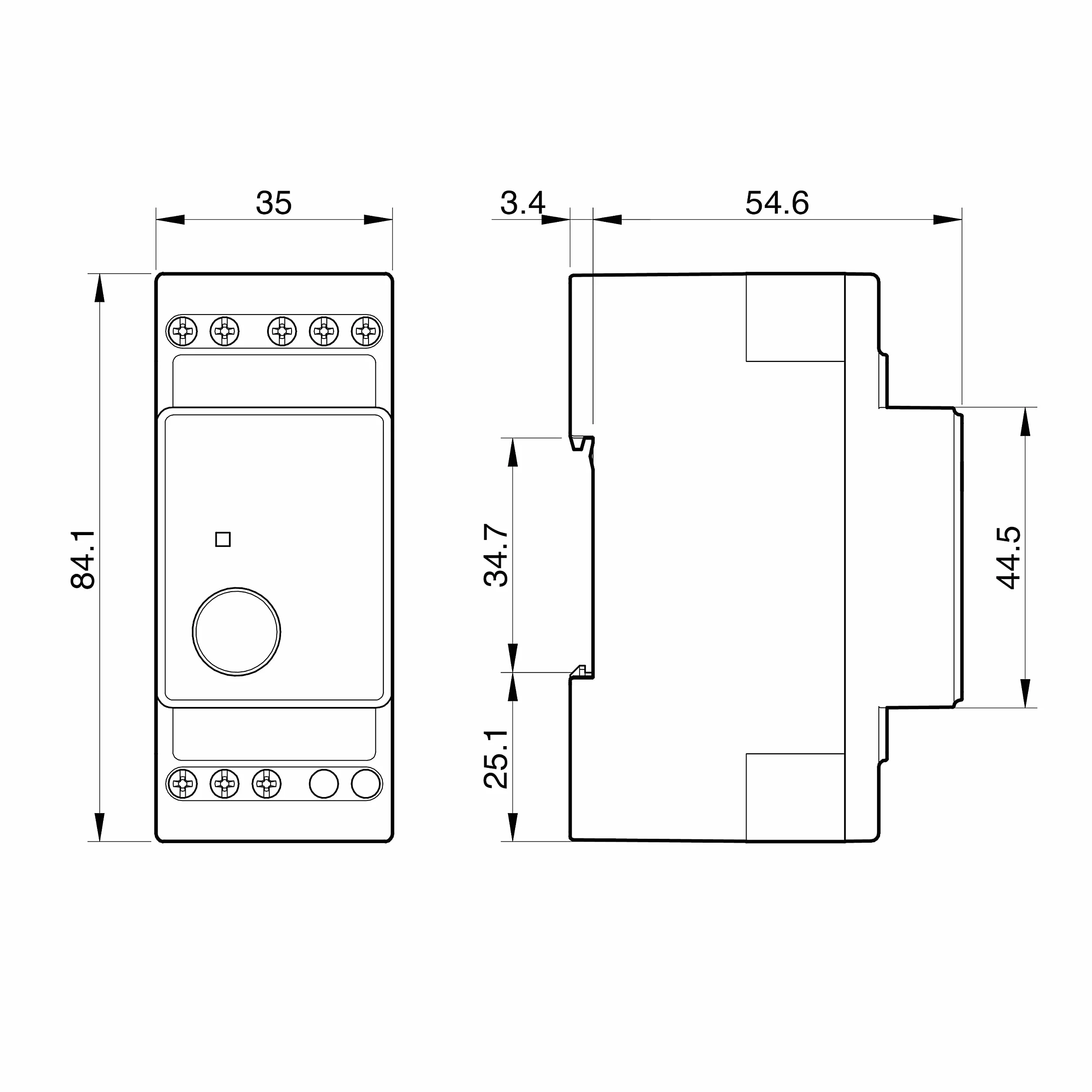 Relè ad impulsi monostabile Tipo 130182300000 - Serie 13 Finder