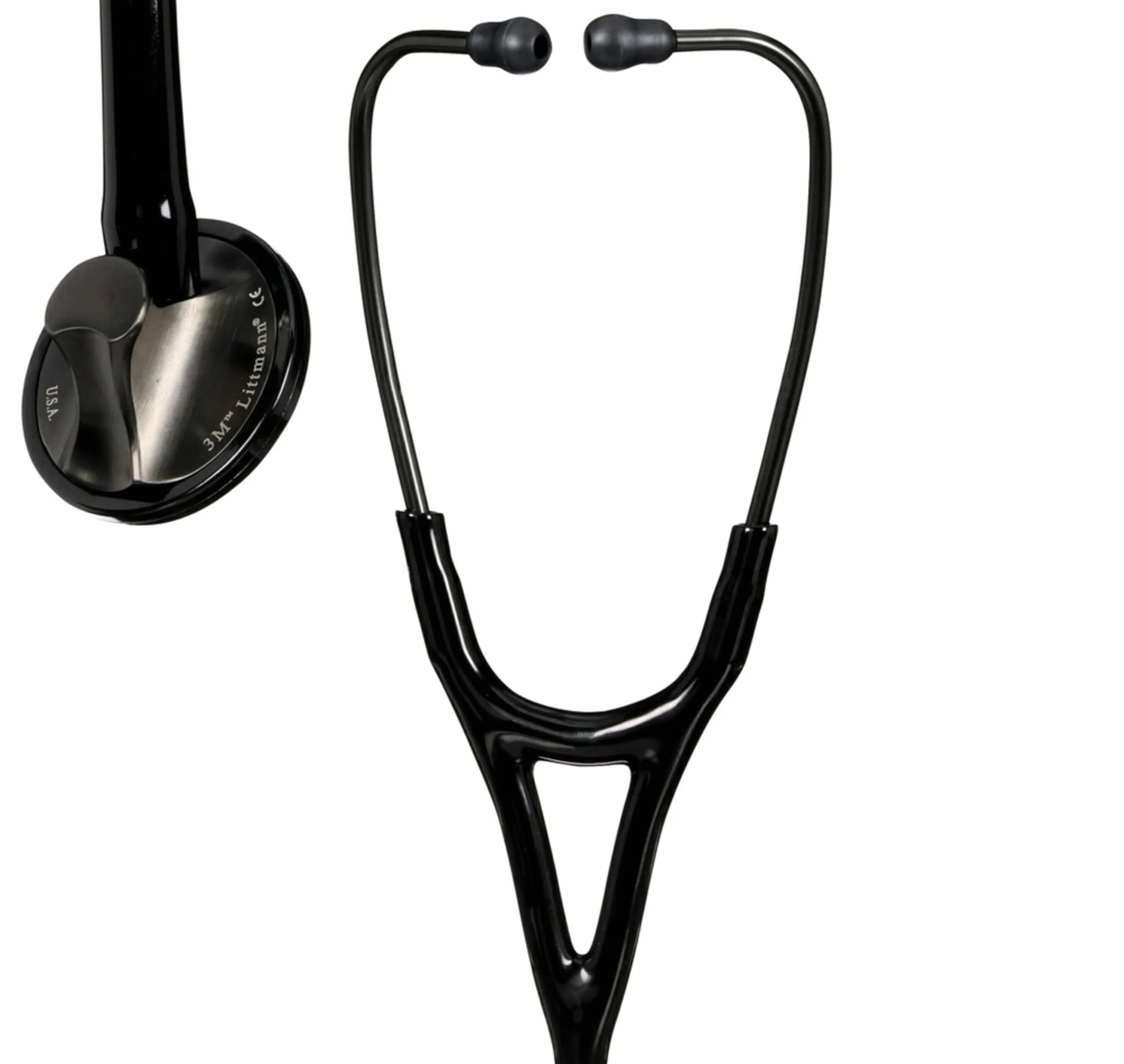 3M Littmann Stetoscopio Master Cardiology Nero - Finiture Nerofumo, 2176
