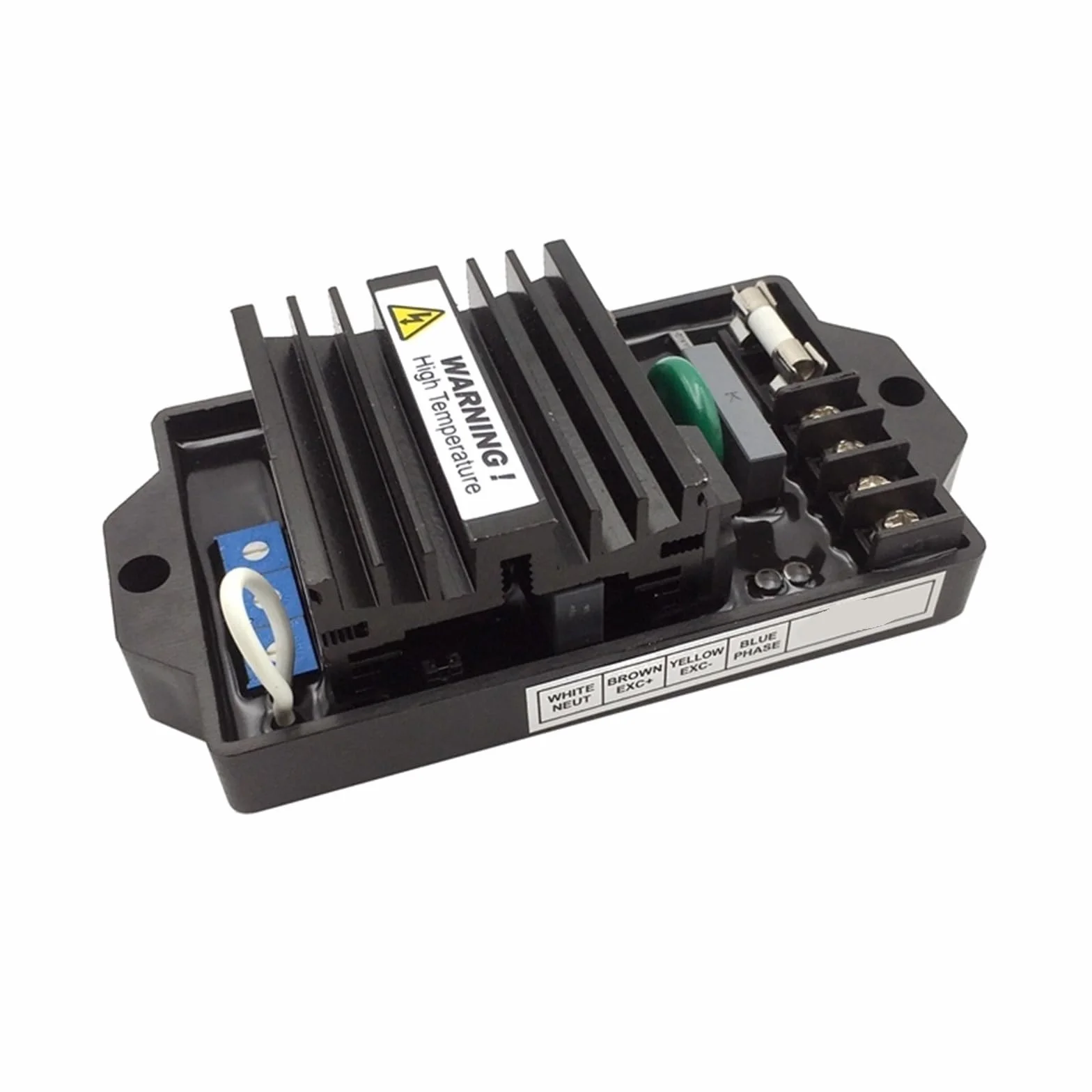 AVR20 GAVR20A 20A AVR Regolatore automatico di tensione Eccitazione Generatore senza spazzole Modulo stabilizzatore 50/60HZ Raddrizzatore a Ponte(AVR-20 no wire)