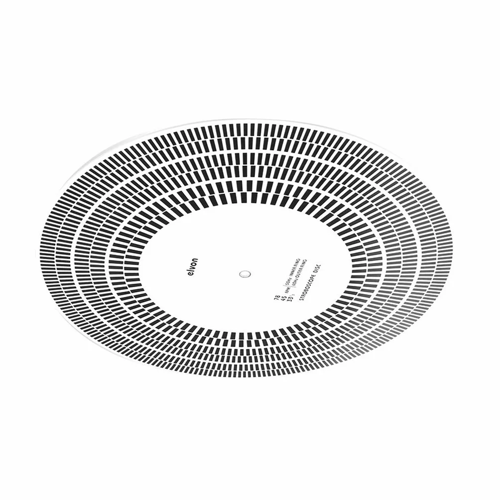DollaTek LP Vinyl Record Turntable Phono Tachimetro Calibration Strobe Disc Stroboscope Mat 33,3 45 78 RPM