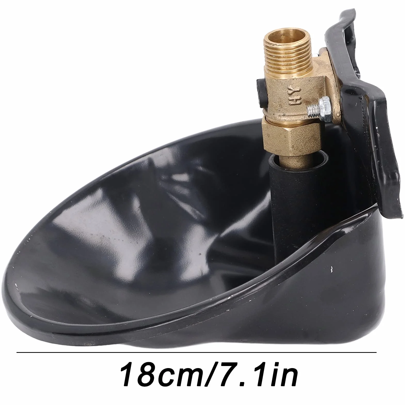 Abbeveratoio automatico per bestiame, ciotola per acqua con interruttore touch, in acciaio inox, ideale per uso agricolo