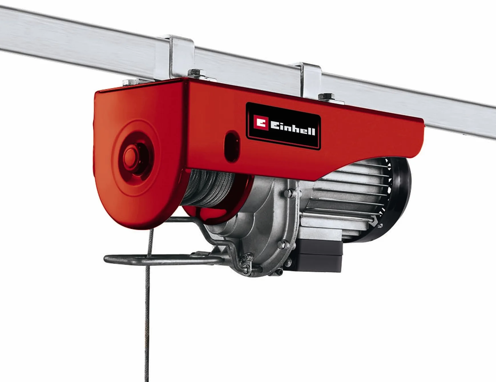 Einhell Argano TC-EH 500 (230 V, Portata con rullo guida 500 kg, 1000 W, Hub altezza 11,5 m, 12 m fune metallica)