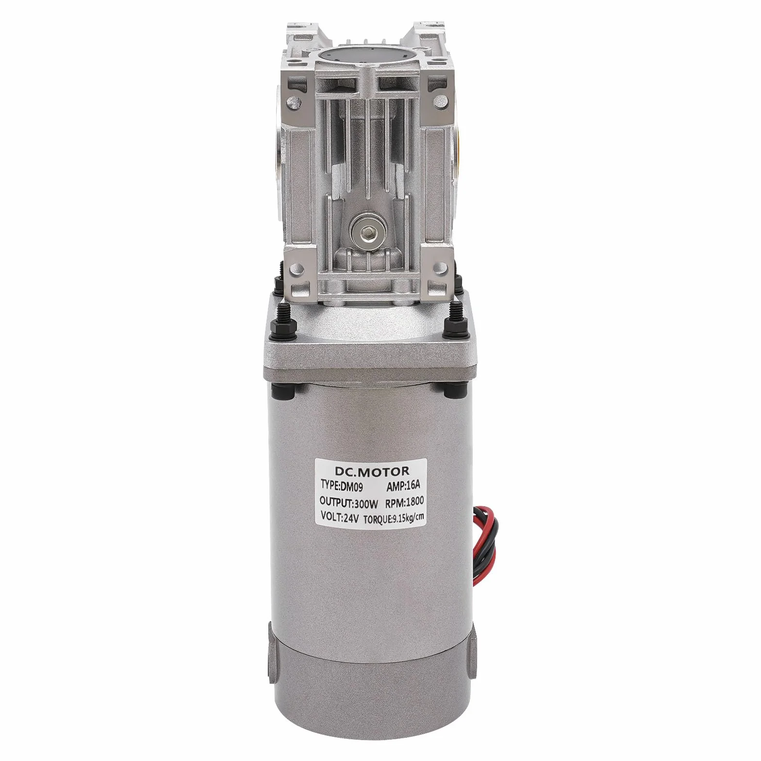 Motore a vite senza fine DC 300 W 24 V 1800 RPM autobloccante