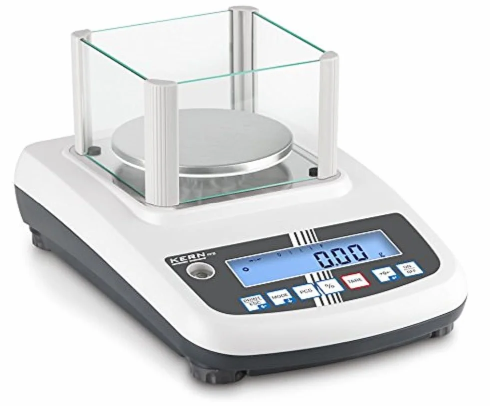 Bilancia di precisione a basso costo con comoda filosofia di funzionamento [Kern PFB 1200-2] precisione fino a 0,01 g, portata max. 1200 g