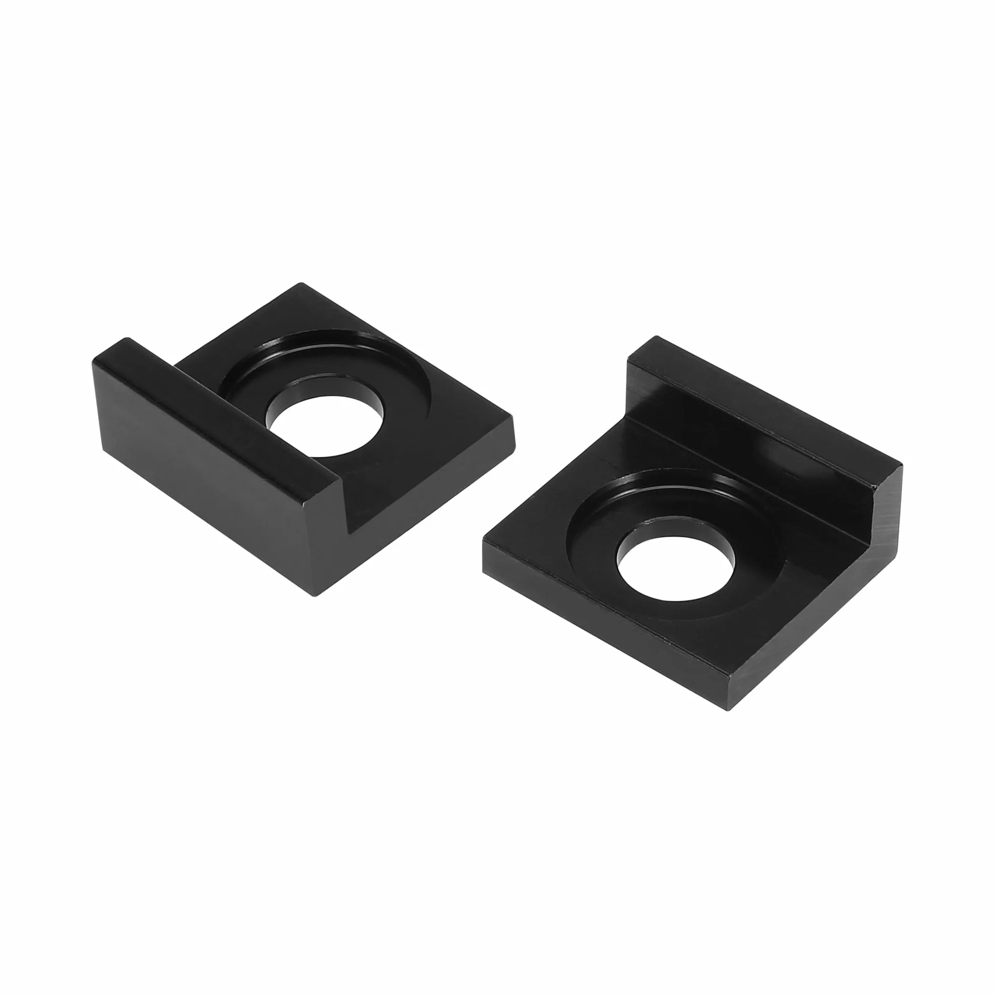F FIERCE CYCLE 2 pz 15 mm Foro Dia Moto Regolatore Blocco Tenditore Nero
