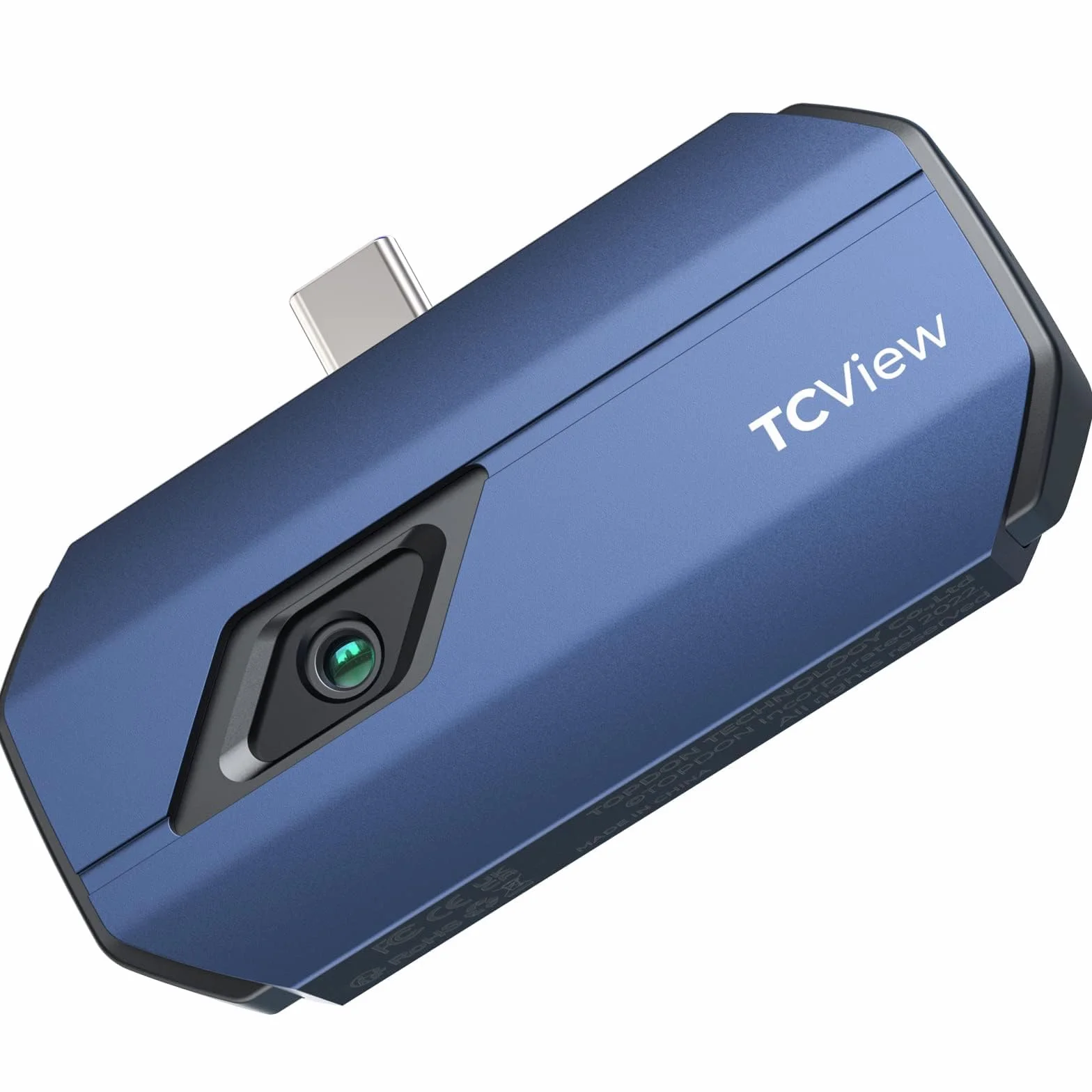 TOPDON TC001 Termocamera Professionale per Android, 512x384 TISR ad Altissima Risoluzione, Campo di Misura della Temperatura -20℃ a 550℃, Precisione 0.1℃