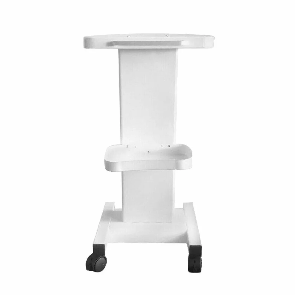 Carrello da portata a 3 ripiani, colore: bianco, per serving Lab Trolley da laboratorio, portatile, medico dentale, Lab Cart