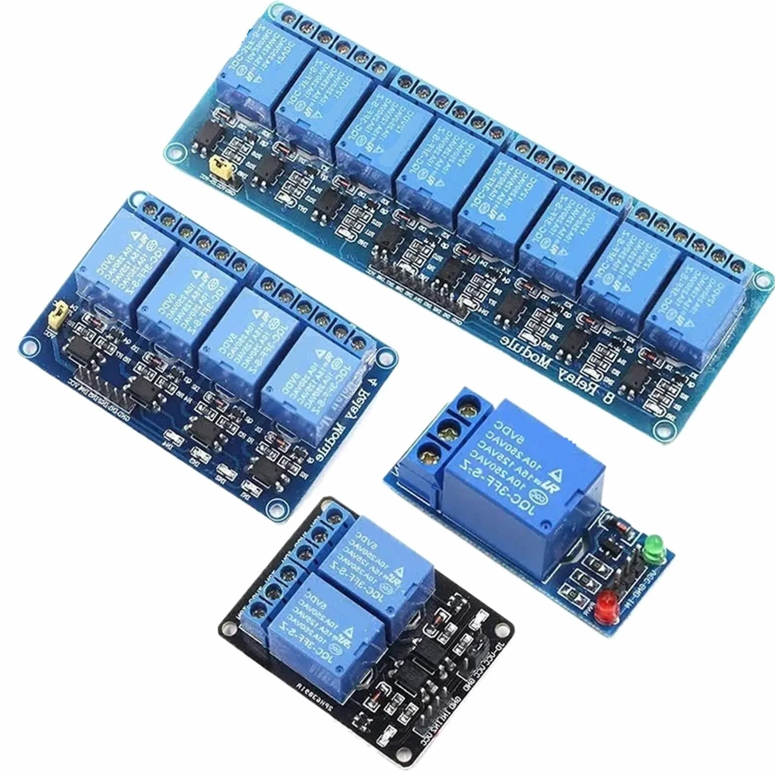 Modulo relè 5v 12v 1 2 4 6 Modulo relè a 8 canali con accoppiatore Ottico Uscita relè 1 2 4 6 Modulo relè a 8 Vie Disponibile(8 Channel 5V)