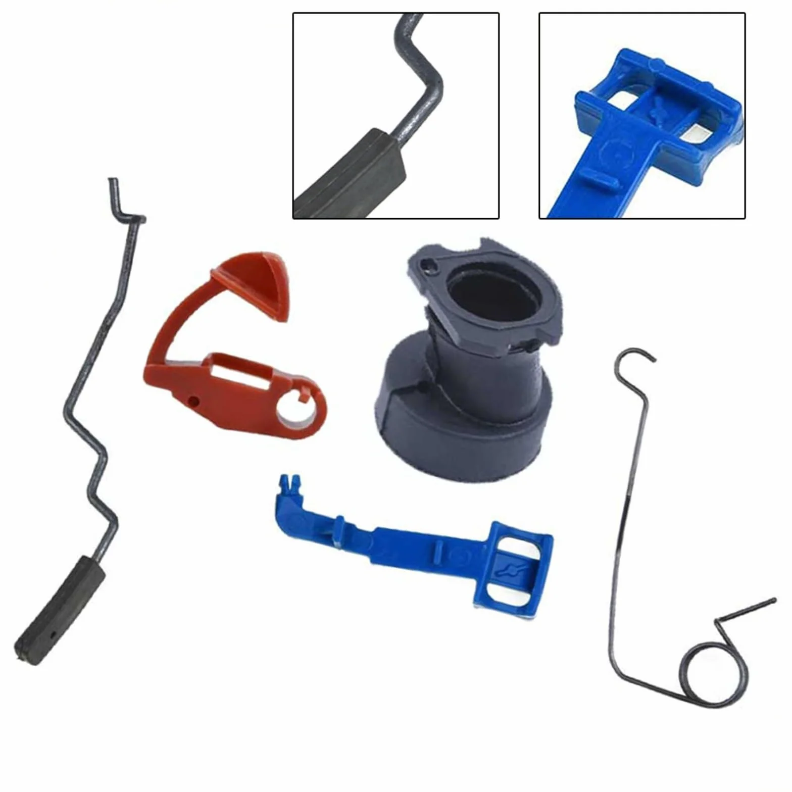 Kit di riparazione per collettore di aspirazione, acceleratore, asta di controllo, kit di riparazione per motosega 340, 345, 346XP, 350, 351, 353, 357, 357XP, 359, set di componenti di