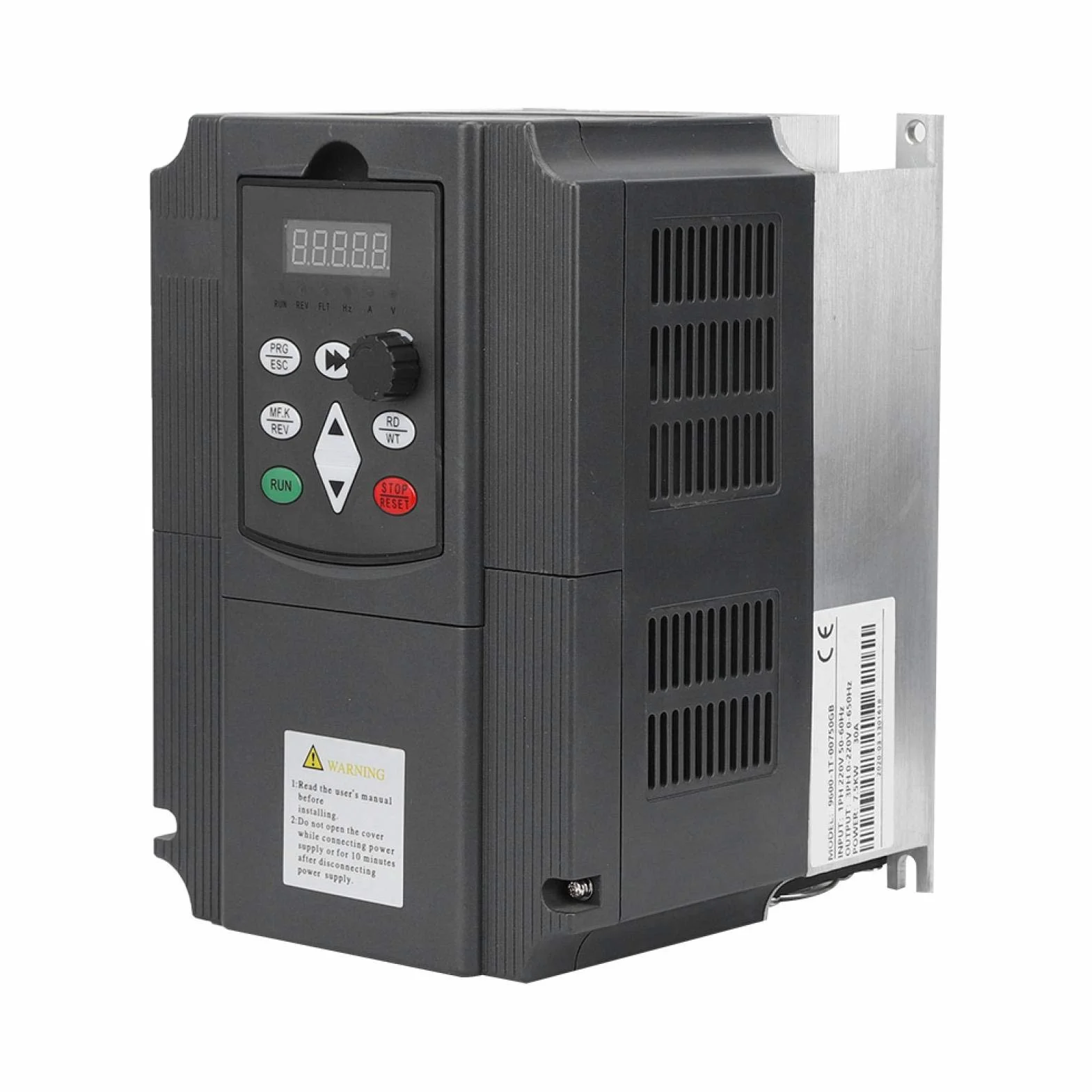 Convertitore di frequenza, CA 220 V 30 A 7,5 kW VFD monofase/trifase Inverter Convertitore di frequenza Convertitore di velocità