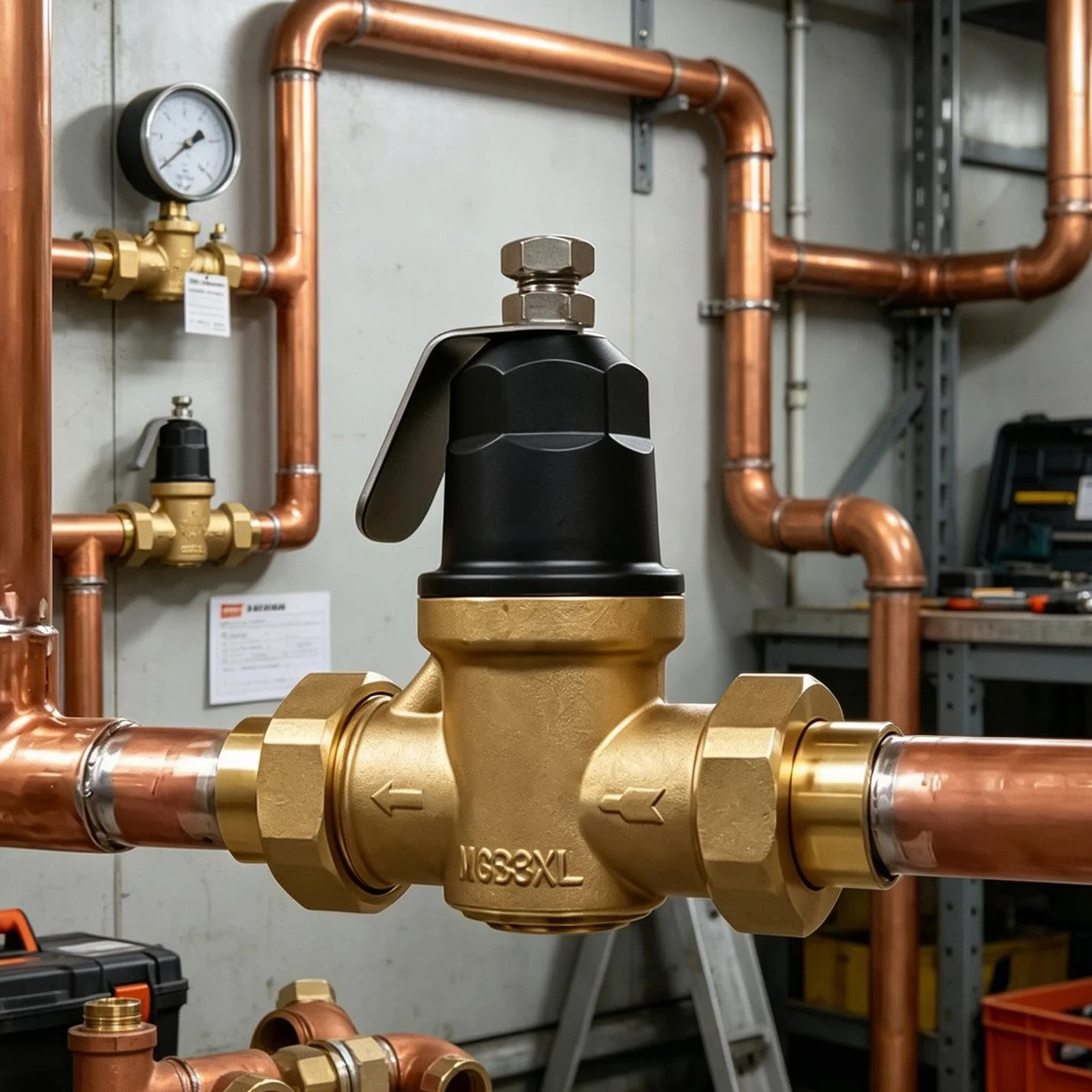 Valvola Riduttrice Pressione Valvola Idraulica Regolabile Ricambio Da 3/4 | Regolatore Di Pressione Acqua Per Irrigazione Adatto A Casa Giardino Commerciale Residenziale Industriale E Camp