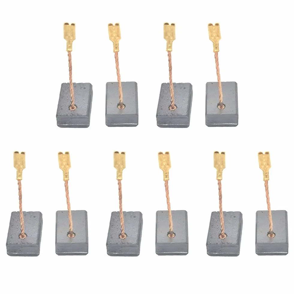 Spazzola di carbone, per Bosch GWS 13-125, GWS 17-125 CIE, parte 1607000V37, ricambio motore a bassa scintilla, 5,5 x 11 x 15 mm, confezione da 10