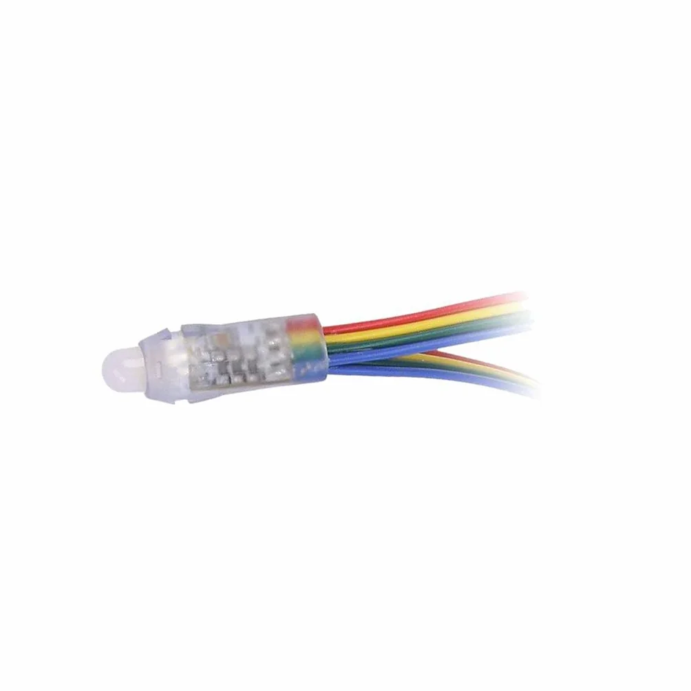 50X HC-F5V-F12 RECTANGLE Modulo: LED Colore: RGB Nr diodi: 50 Ø12mm Controllore: