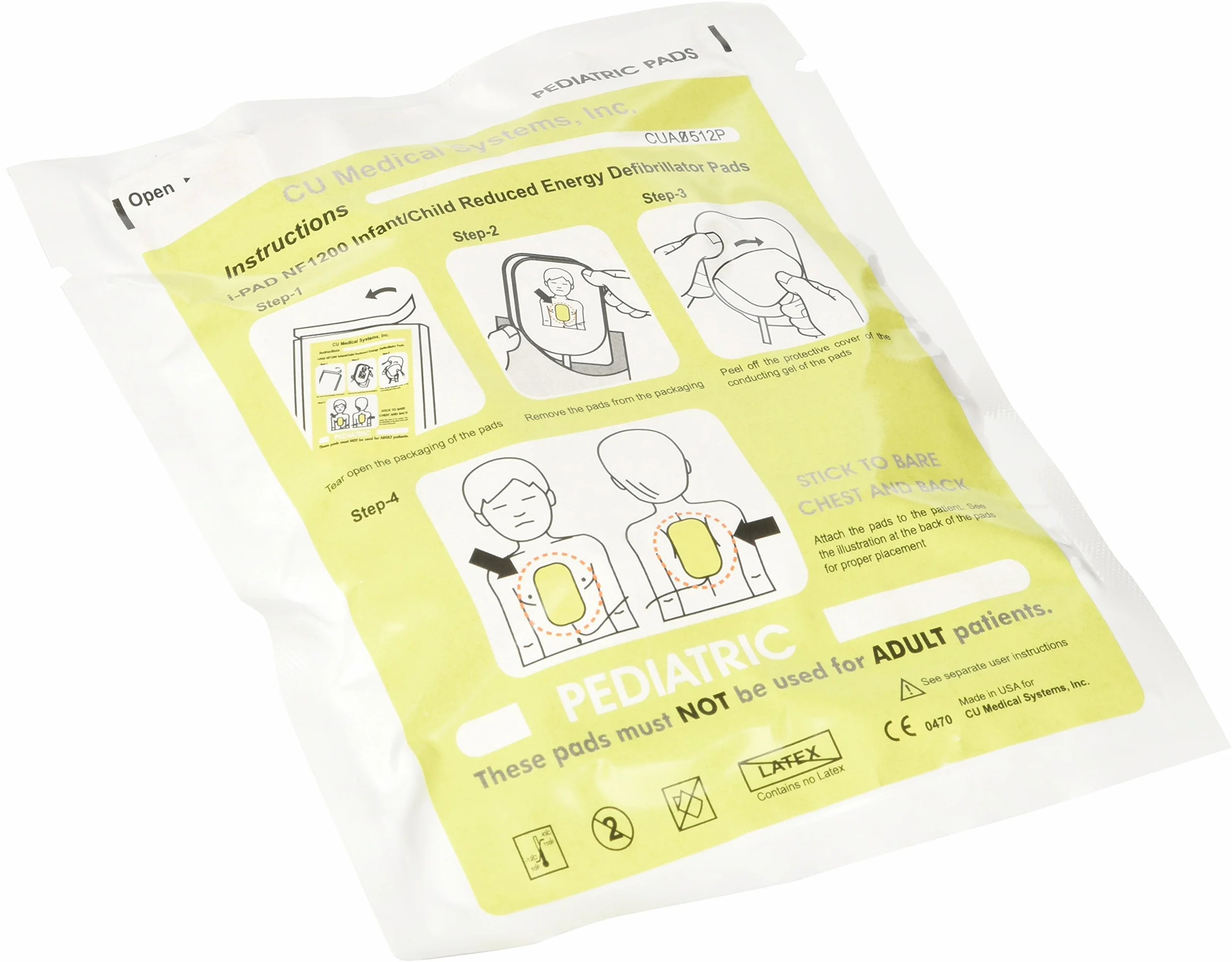 I-Pad 33443 Placche Pediatriche, Monouso per iPad Nf 1200