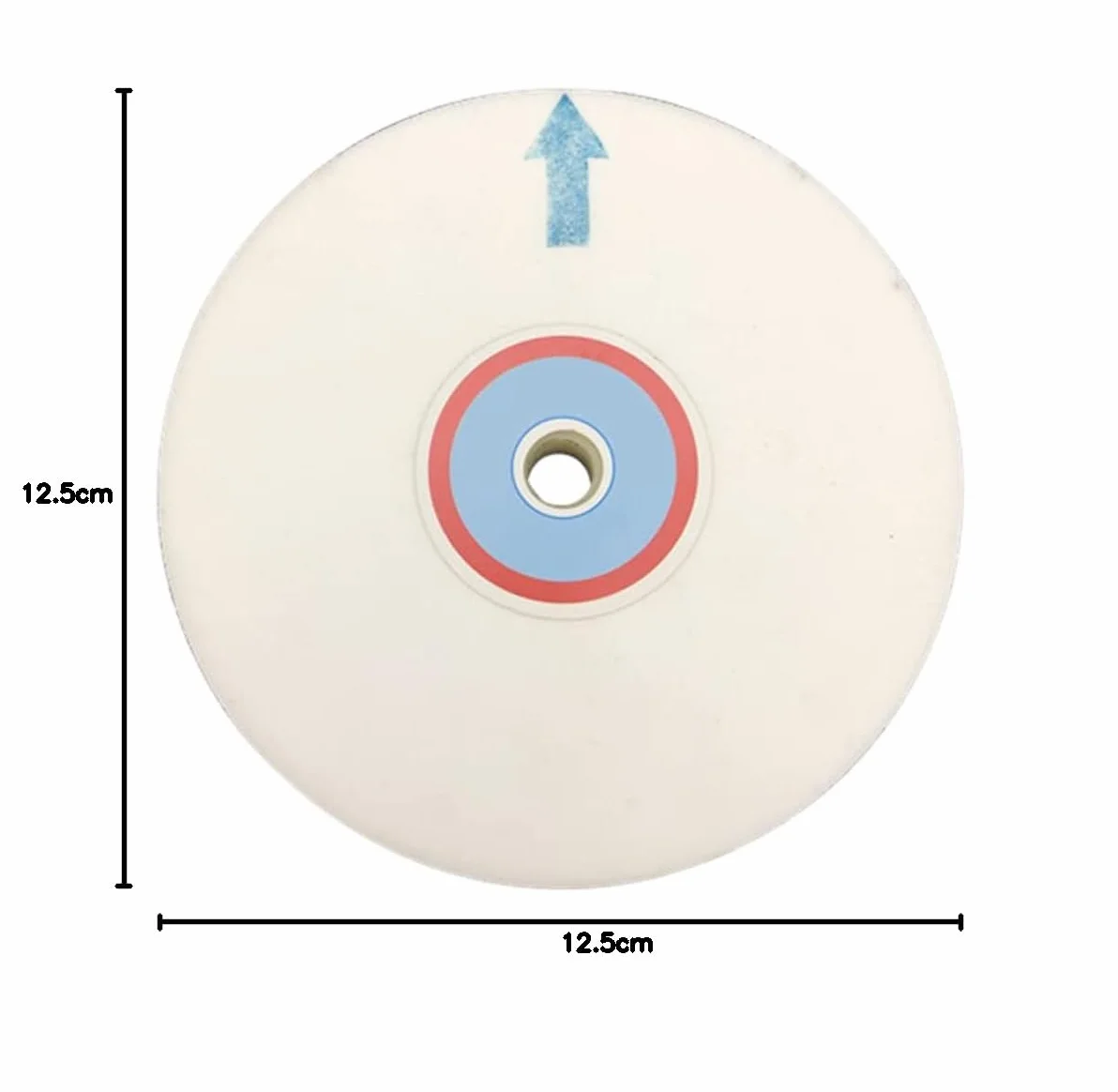 Mola da Banco Corindone Bianco 125mm 12.7mm 16mm 120 Grit