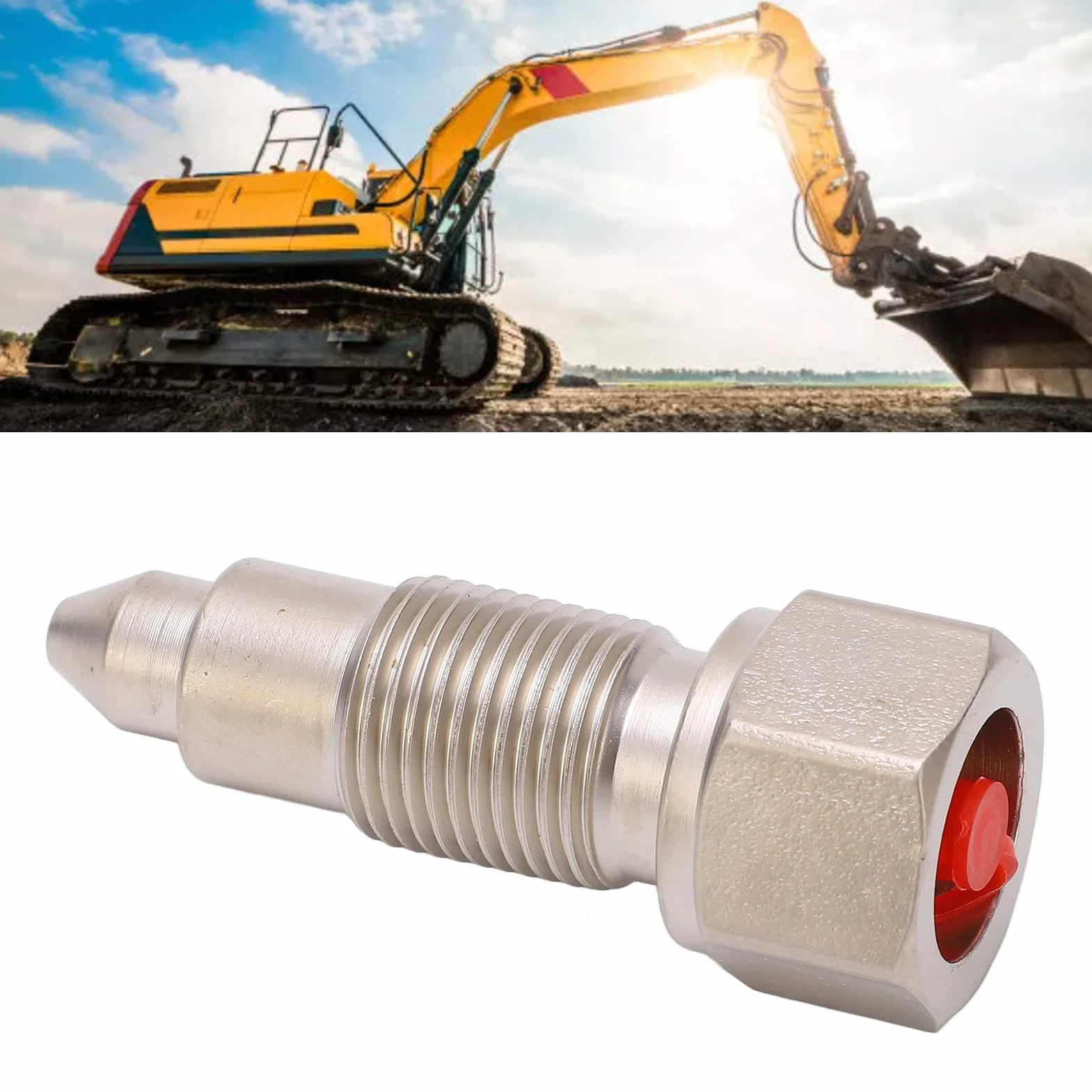 Ingrassatore per Cingoli Valvole con Buona Durata e Cuscinetti Accurati per 215 7 Sostituzione Perfetta Articolo per Ampie Applicazioni Nelle Parti 'escavatore