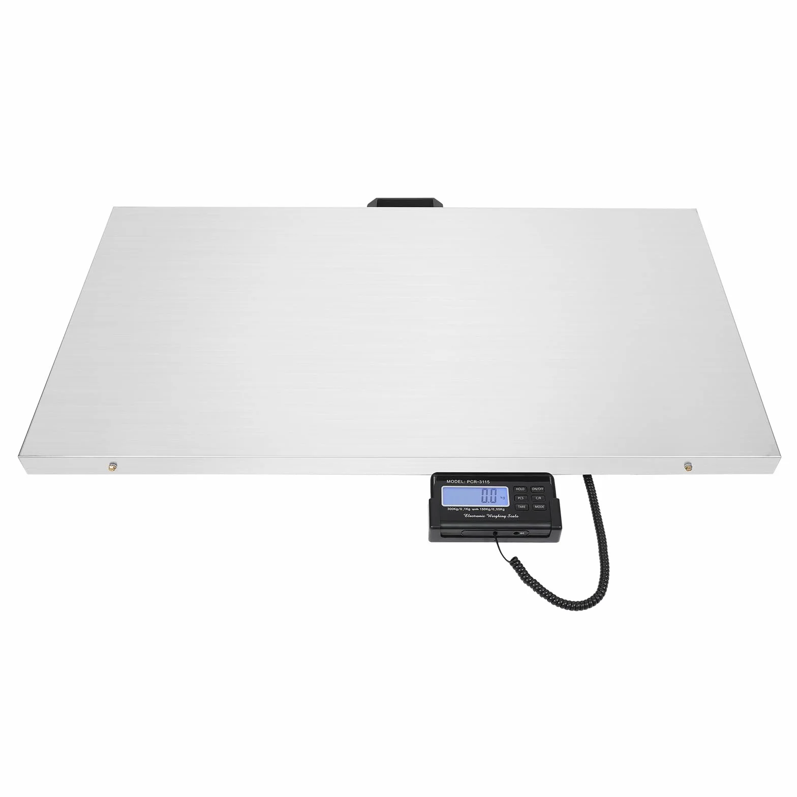 Bilancia digitale LCD, grande per animali domestici, 103 x 53 cm, 300 kg, bilancia veterinaria, monitor nero, bilancia per negozi di animali, cliniche veterinarie, posta, spedizione, magazzini