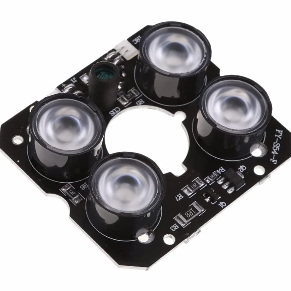 illuminatore infrarosso di IR del Bordo di Matrice di 850nm LED con la Gamma di IR Fino a 30m per Tutti i Tipi di Moduli della Macchina Fotografica, CC 12V di Potere