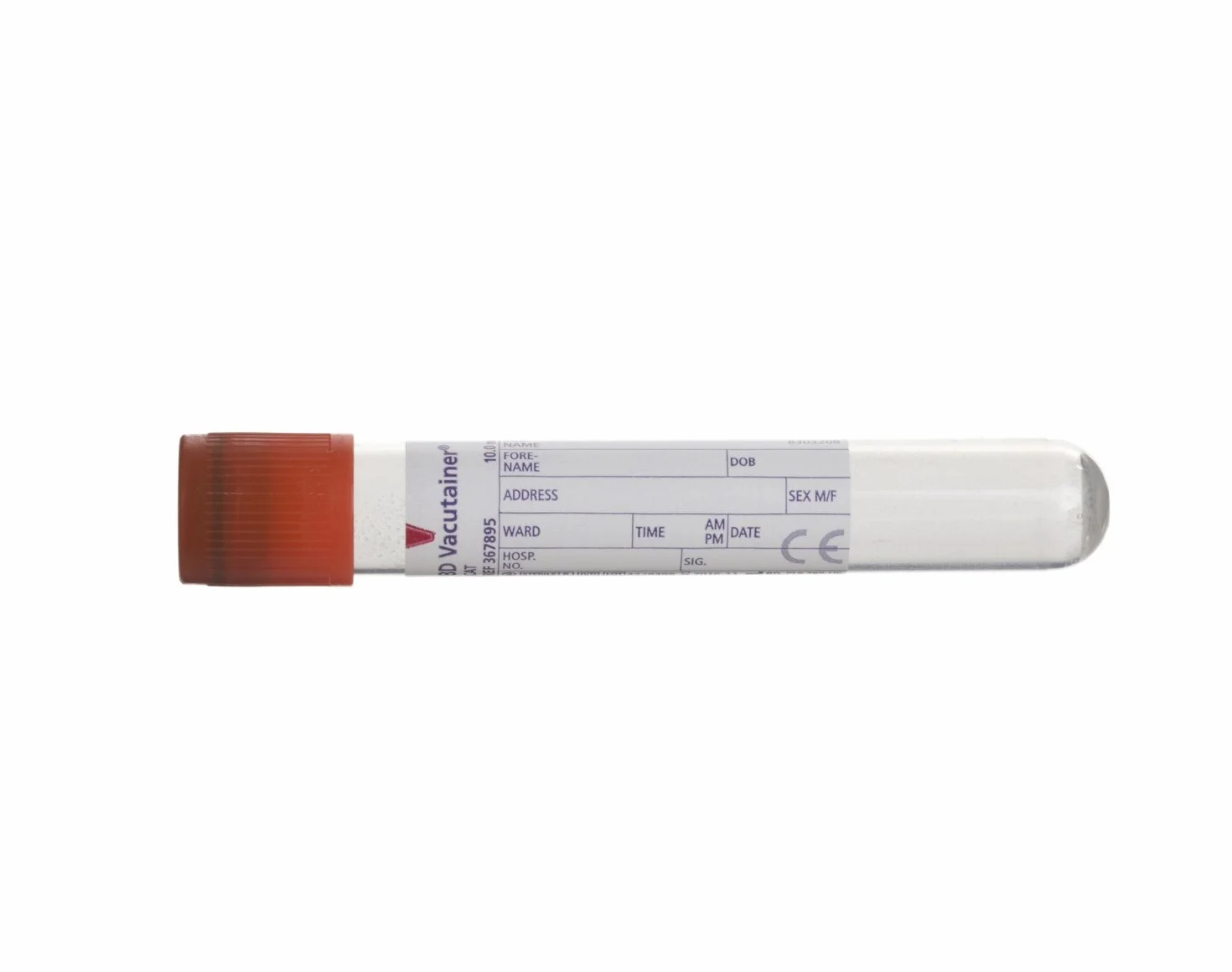 VS367895 siero tubo, 10 ml, colore: Rosso (confezione da 100)