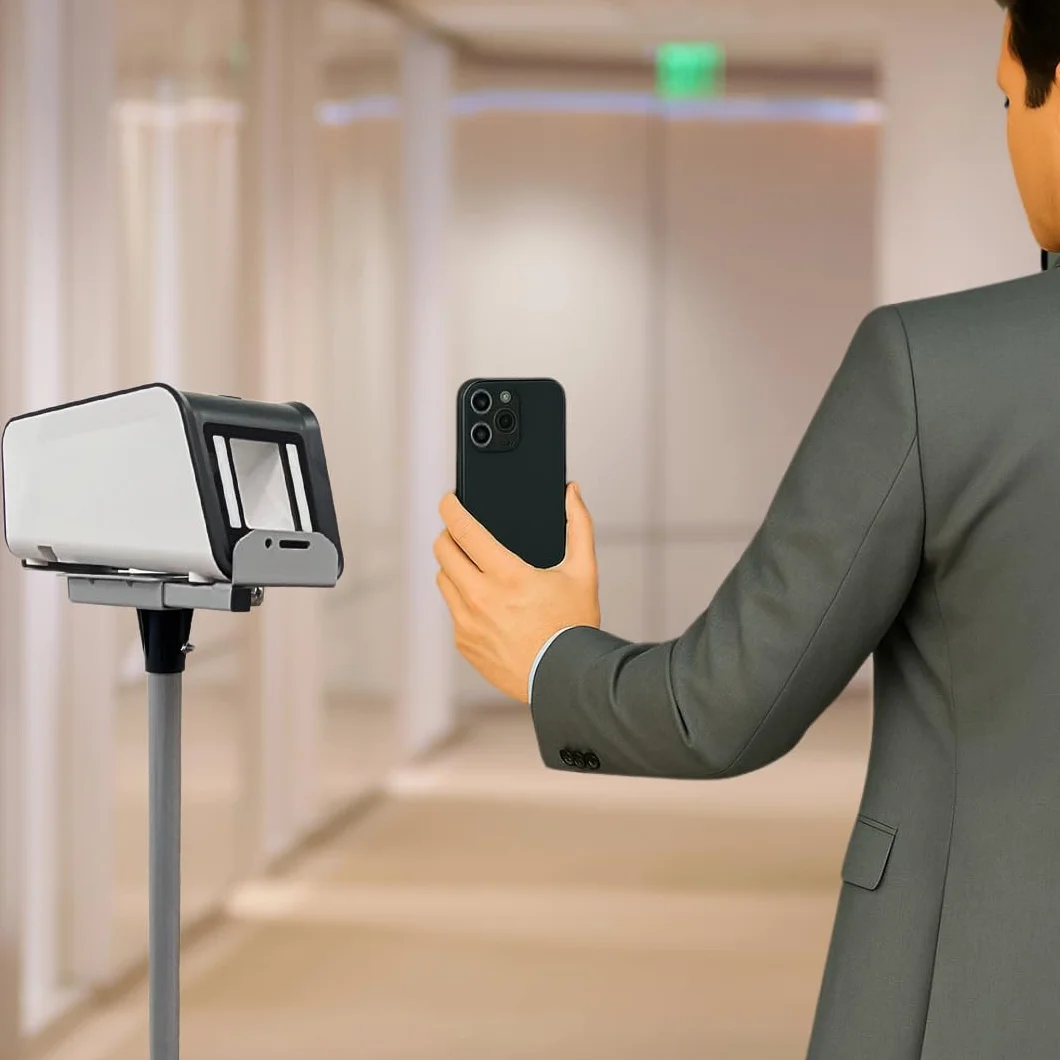 eClock Rilevatore Presenze con QR Code Dinamico, App e Cloud – Timbracartellini Wi-Fi e 4G LTE, Controllo Accessi per Uffici, Negozi e Cantieri.