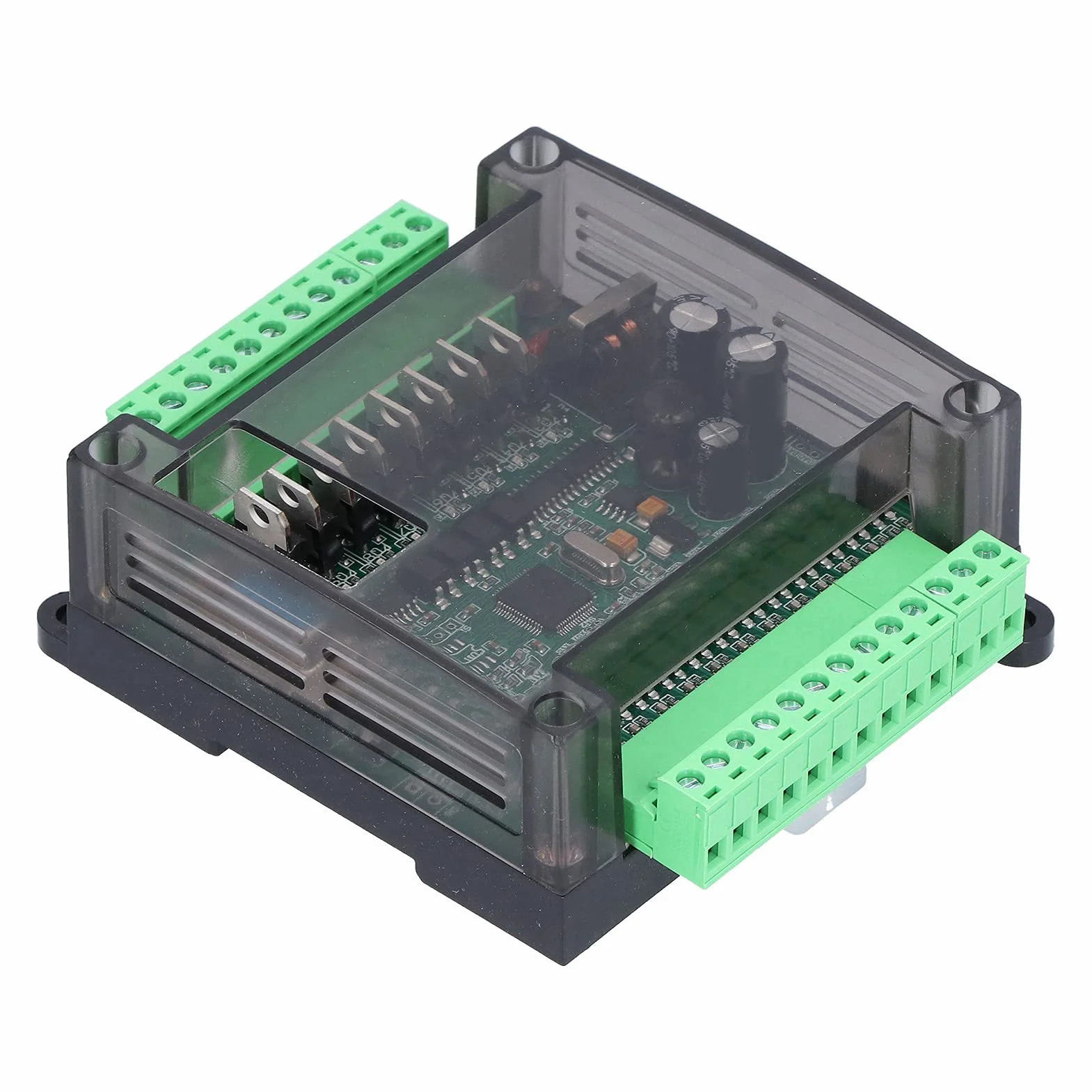 Controller Logico Programmabile automazione industriale computer industriale PLC DC 12V Parte Accessoria Modulo Scheda di Controllo Industriale 2N20MT(With Shell )