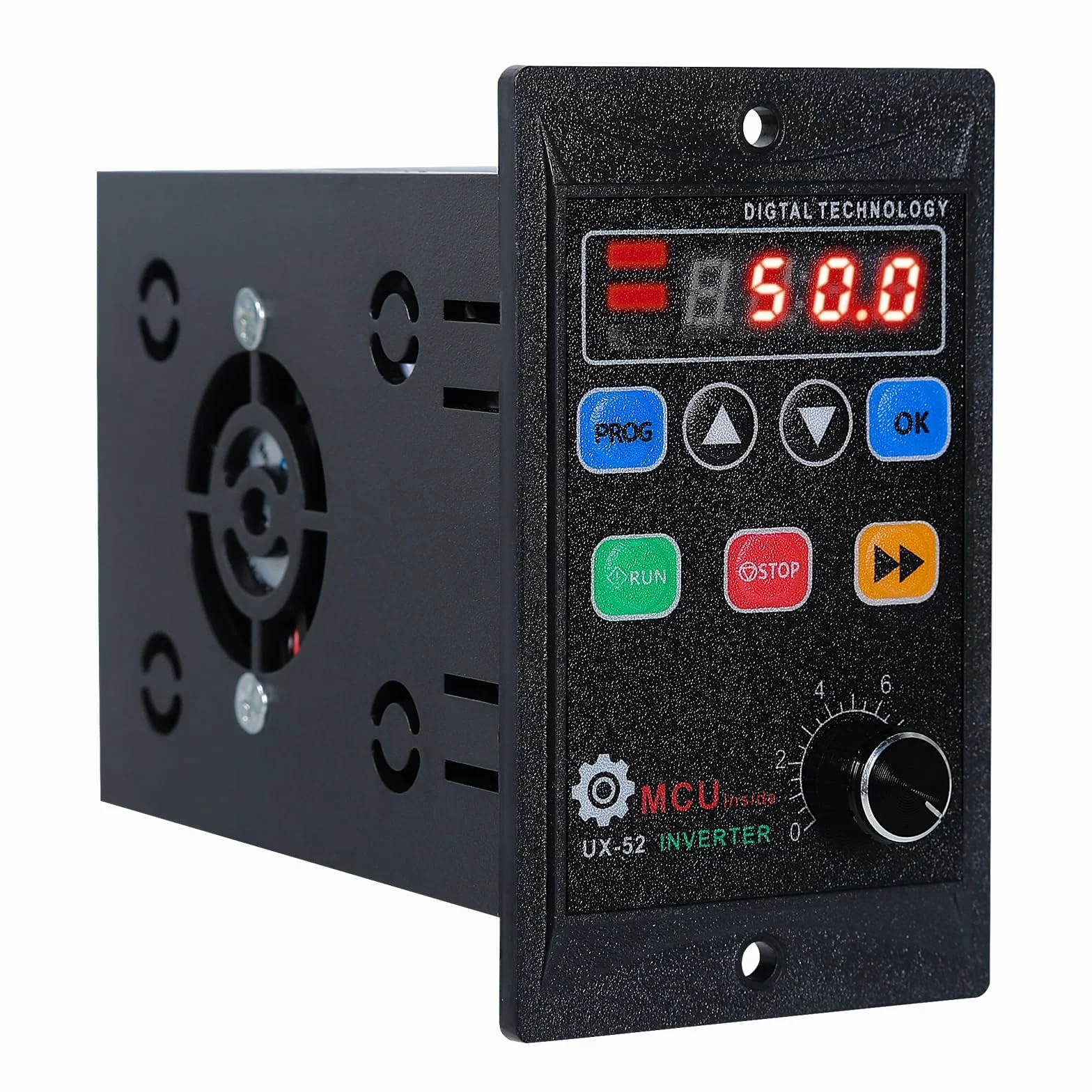 DEWIN Convertitore di Frequenza VFD,AC220V 1100W VFD Convertitore di Velocità Inverter per Motori Trifase Regolatore velocità del Motore Ingresso Monofase Uscita Trifase Regolatore di Velocità 220V
