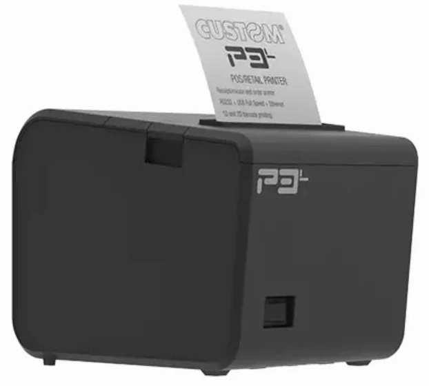 Custom STAMPANTE TERMICA P3L - Ethernet & Usb - POS, SCOMMESSE, NEGOZI, COMANDE