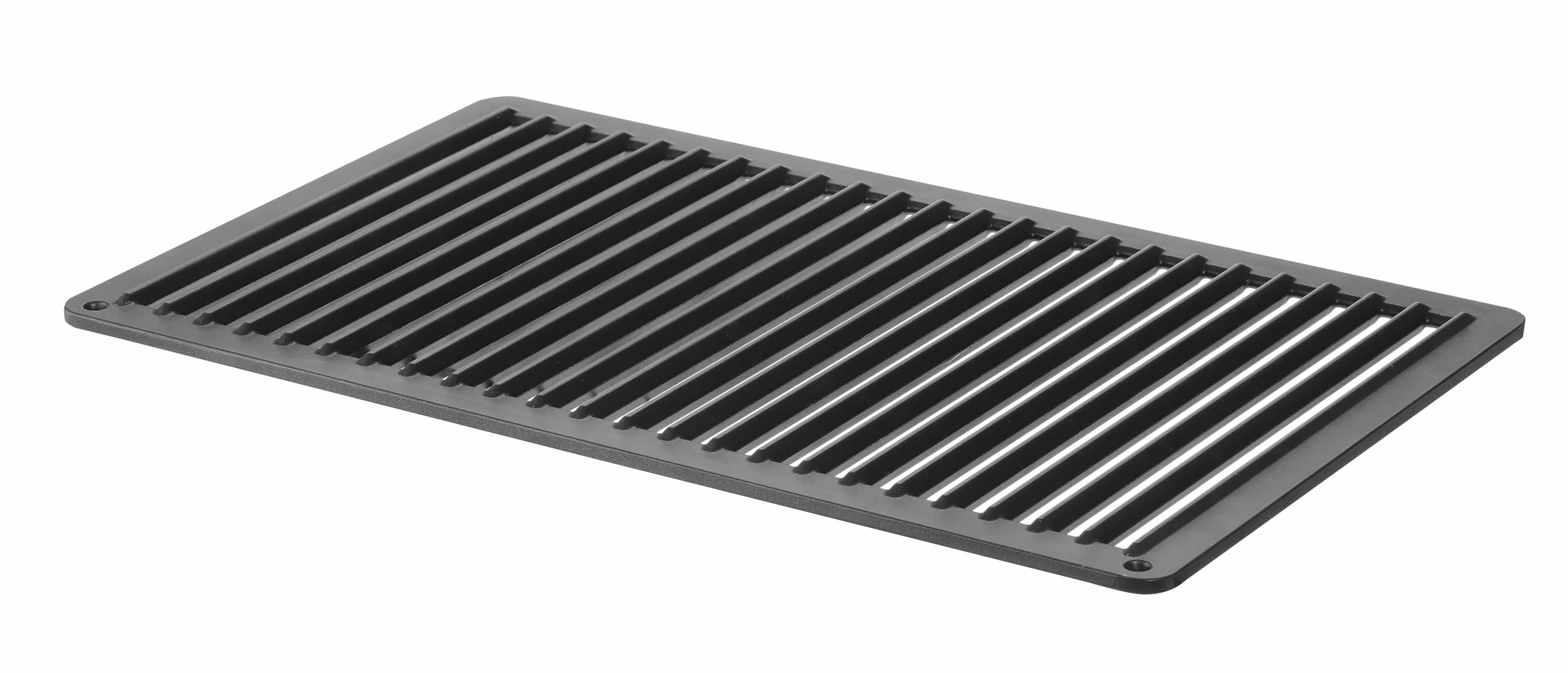 HENDI Griglia per grill GN 1/1, scanalata, CONVECTOMAT, per l'uso in forno, barbecue, per cuocere, grigliare, rivestimento antiaderente in PTFE, resiste fino a 200°C, 530x325x(H)15mm, alluminio