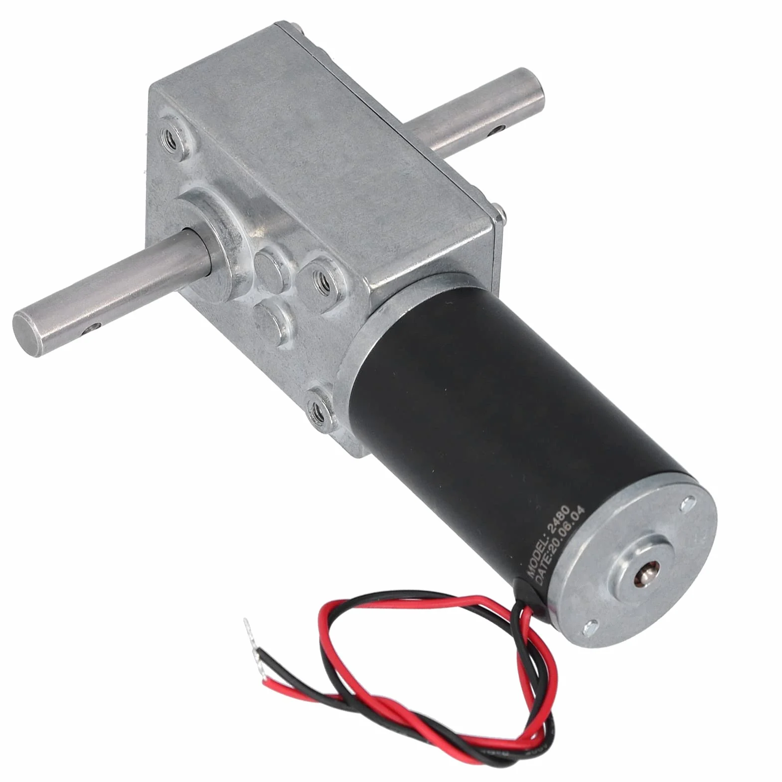 Motoriduttore in Acciaio Inossidabile DC12V 12RPM 8mm Albero di Uscita