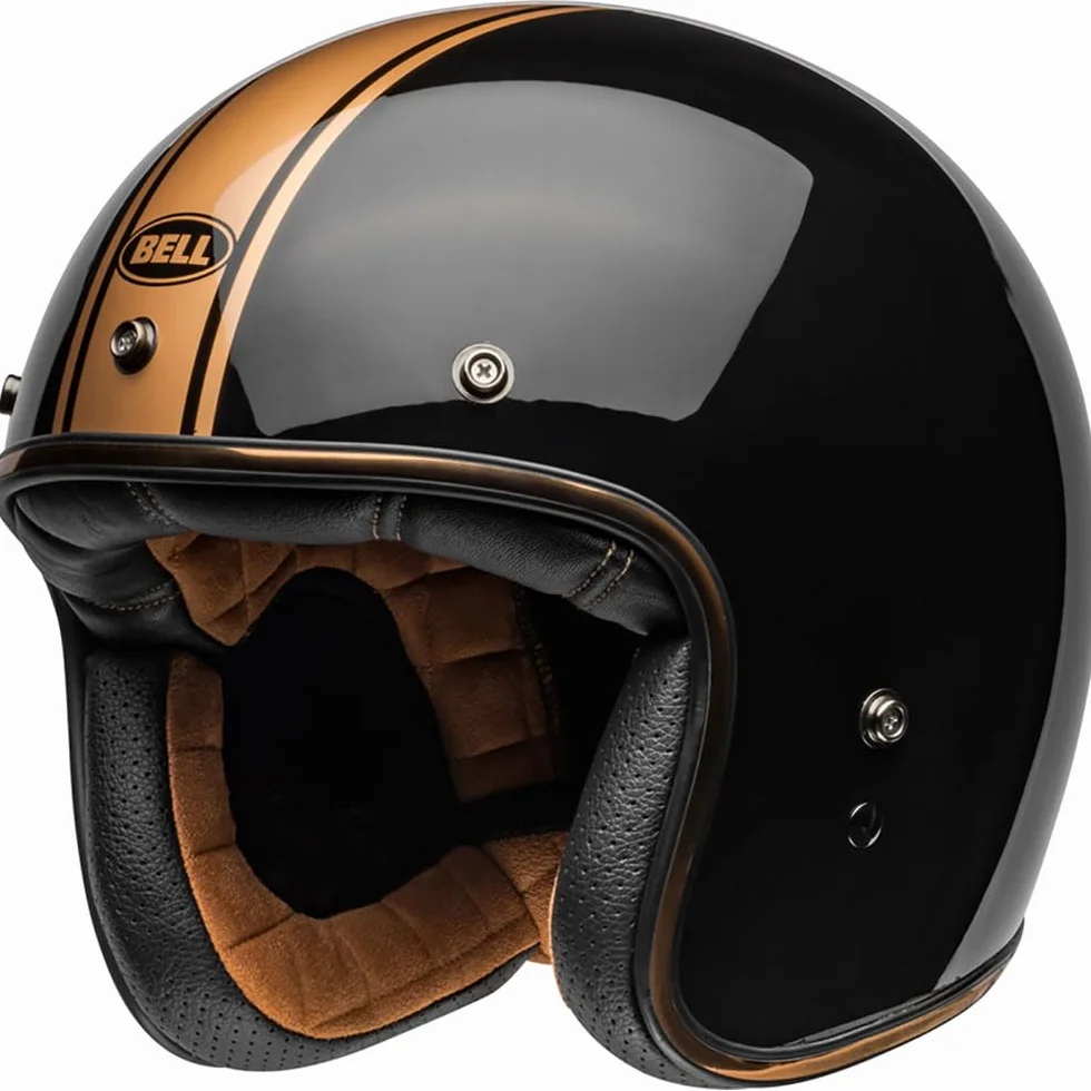 HELMET BELL CUSTOM 500 ECE6 RALLY BLACK/BRONZE XL