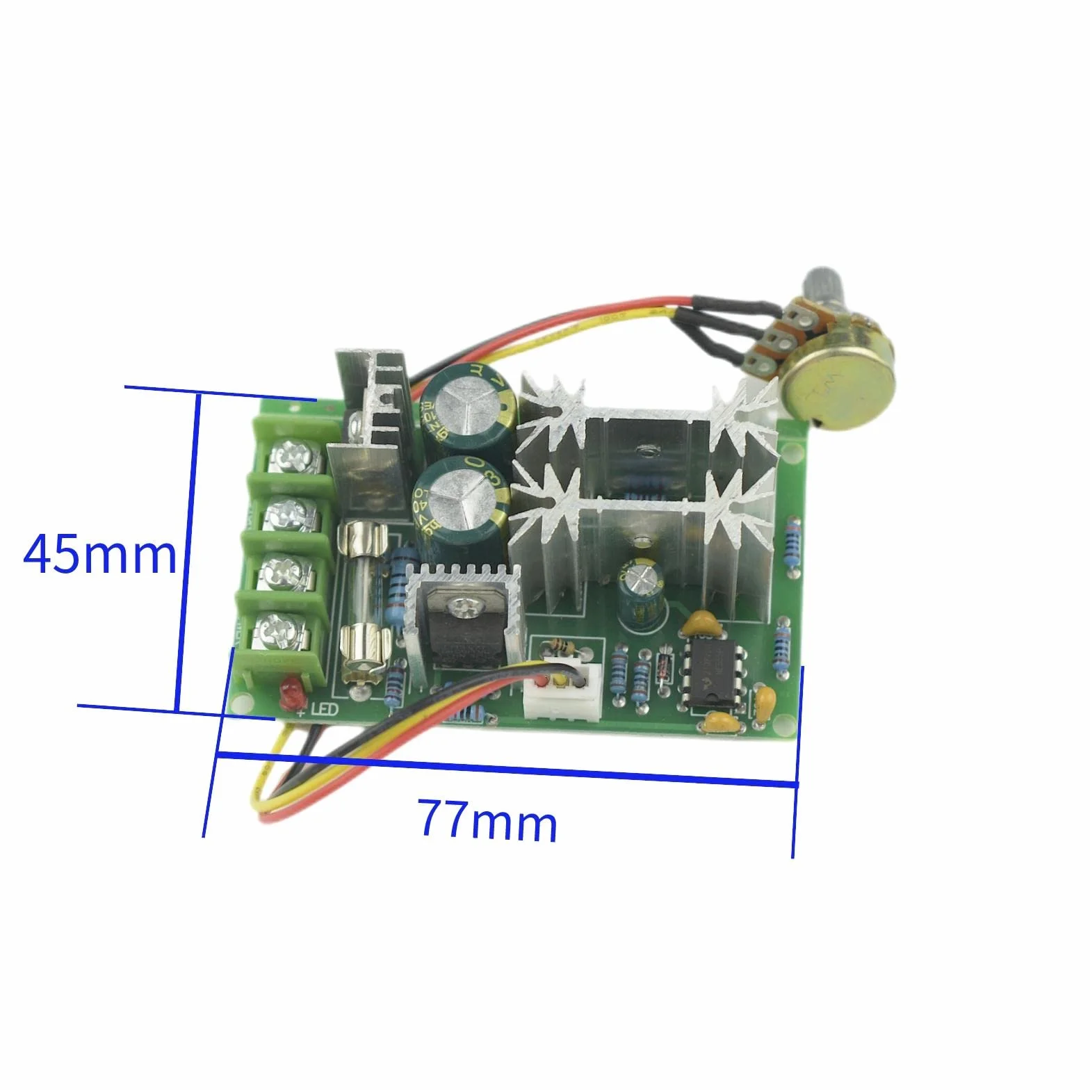 CONQUERALL 895 Motore CC 12V 9000RPM 24V 18000RPM ad alta potenza con staffa M10-5 e regolatore di velocità 20A