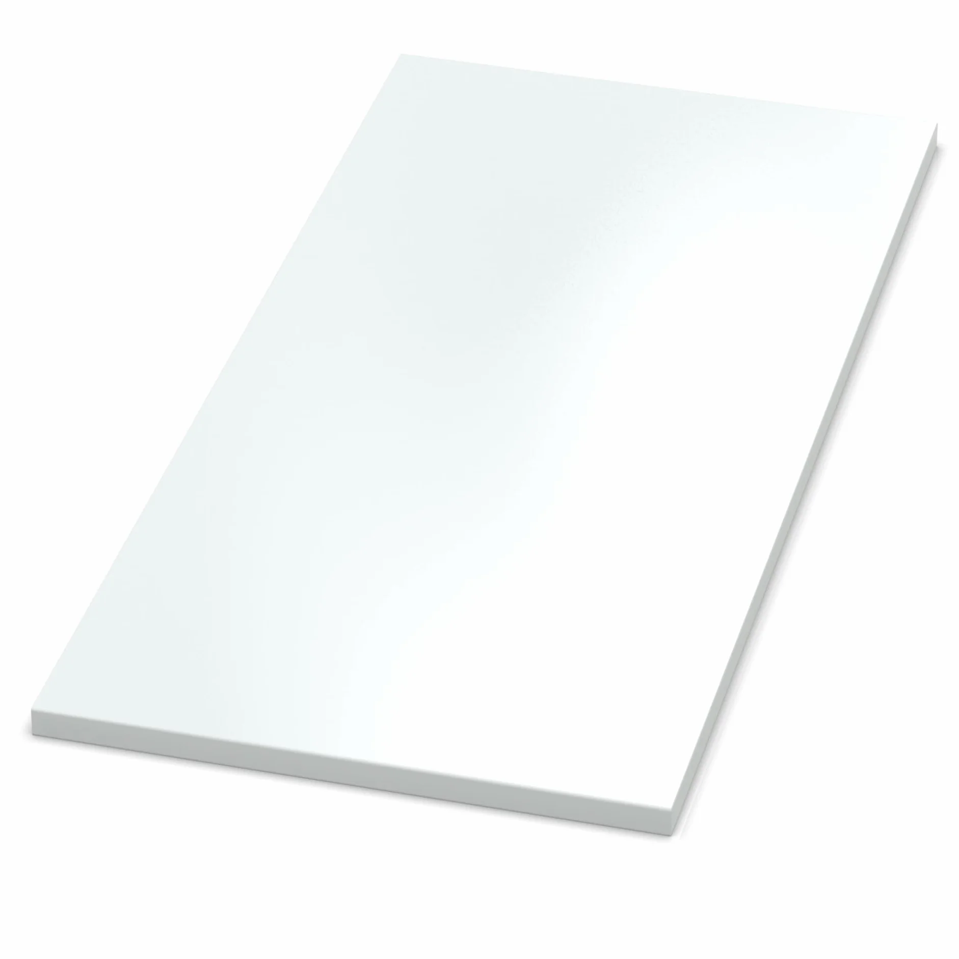 AUPROTEC Piano del tavolo 28 mm, bianco, 70 x 60 cm, truciolato con bordo in ABS da 1 mm, rivestimento in resina di melamina, elegante e impermeabile