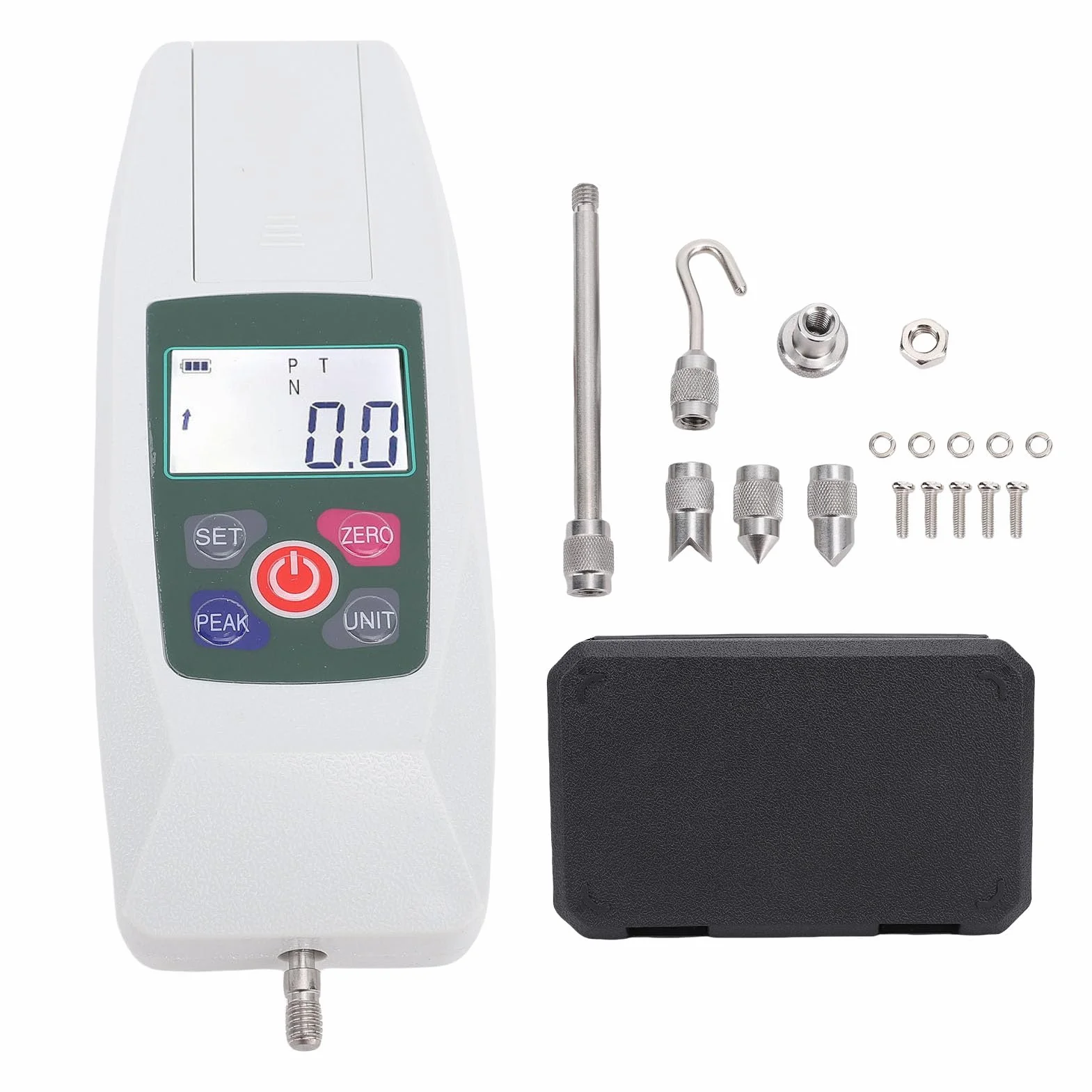 Misurazioni di Digitale, Metro per la 500n Push Digital Pull Feme Retroilluminato LCD Auto Spegnimento Dynamometer per Spinta Digitale per Controllo di qualità e