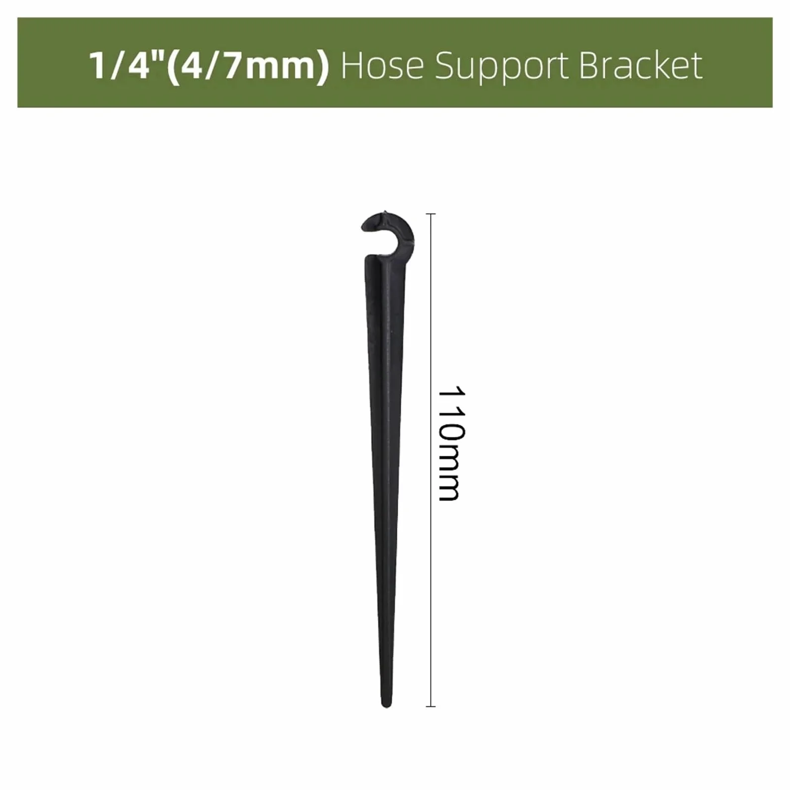 10-1000 pezzi Connettore for irrigazione a goccia da giardino for tubi da 1/4'' Accessori for tubi flessibili Giunti a T con spina a croce Adattatori for spine inglesi(A,1000PCS)