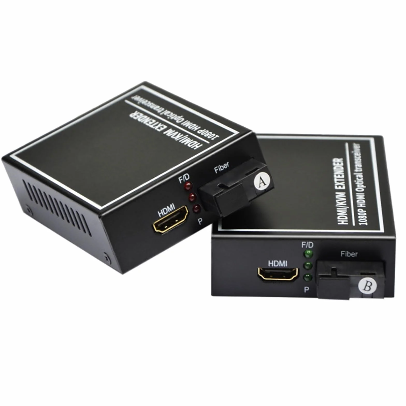 Convertitore Ottico in Fibra HDMI a 1 Canale 1 Paio 1080P HDMI Extender Video in Fibra Ottica Ricetrasmettitore in Fibra Video HDMI