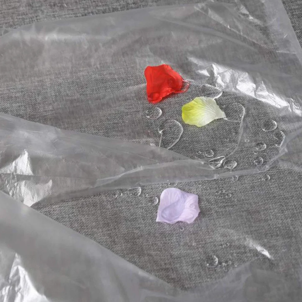 25pcs Monouso Grembiuli Di Plastica Trasparente Polietilene Impermeabile Usa E Getta Grembiuli Da Cucina, Pittura Per Adulti