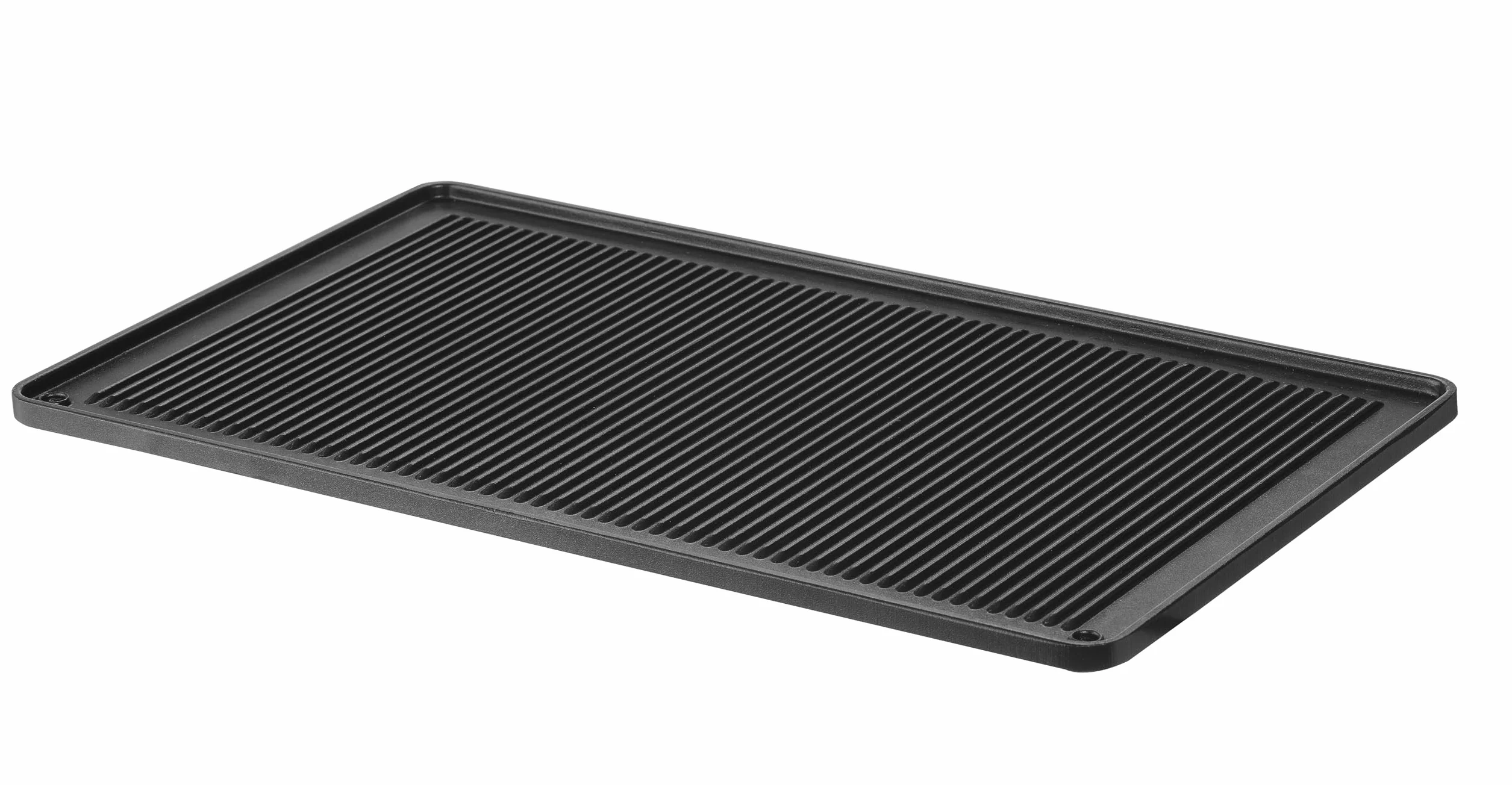 HENDI Piastra griglia GN 1/1, rigata, CONVECTOMAT, piastra per grigliare, grillplate, barbecue, per forni, rivestimento antiaderente in PTFE, resiste fino a 200°C, 530x325x(H)15mm, alluminio