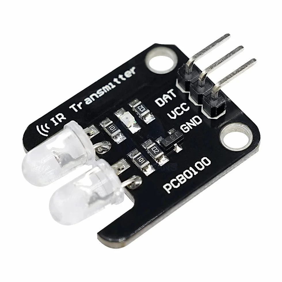 2 pz 2 Canali Blocchi Elettronici Trasmettitore A Infrarossi Modulo Trasmettitore IR Per Arduino Board 2CH