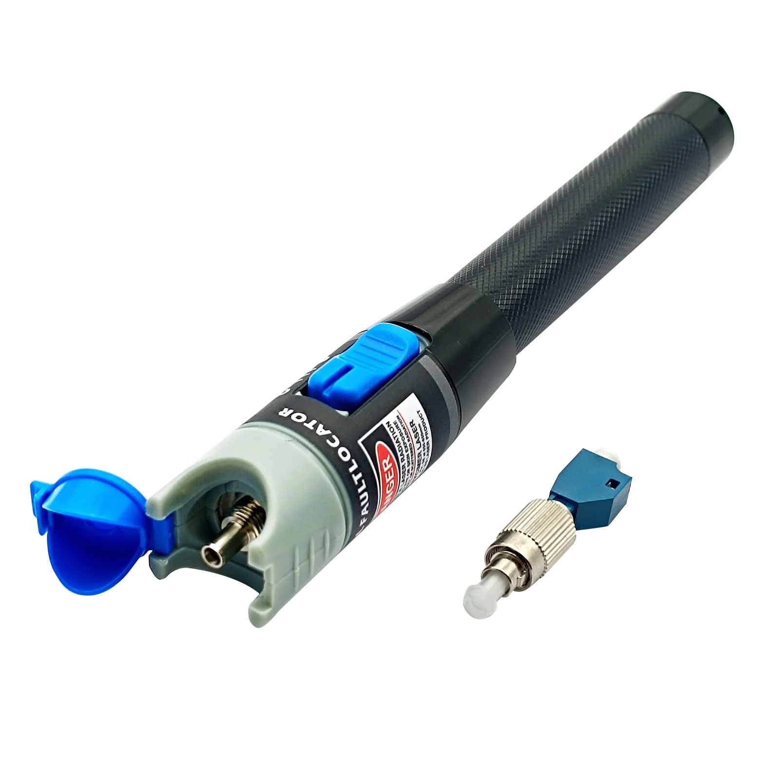 ipolex 10mW Pan Tipo plastiche Visual Fault Locator (VFL) Fibra ottica Cable Tester Meter con connettore da 2,5 mm10km Per Fiber Fault Finding