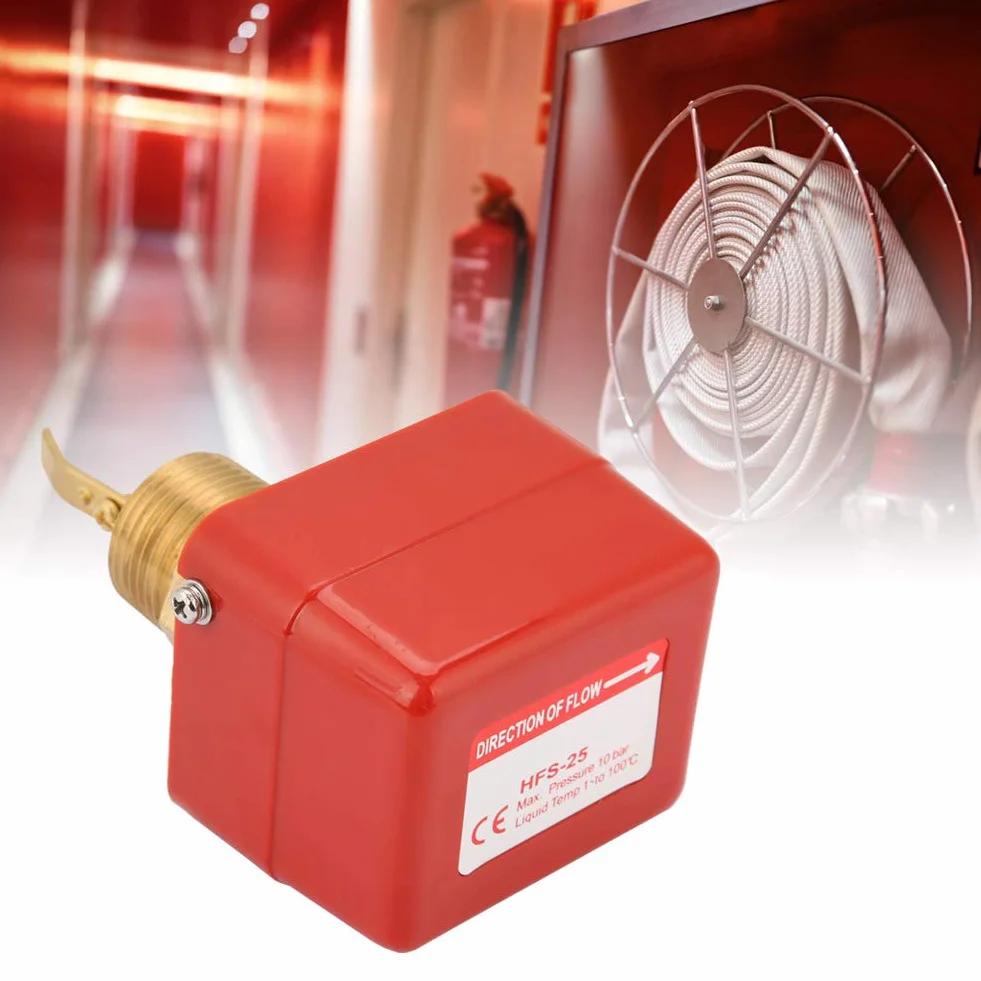 Akozon Flussostato Acqua 6-380V 1" Acciaio Inossidabile SPDT 1,0 MPa