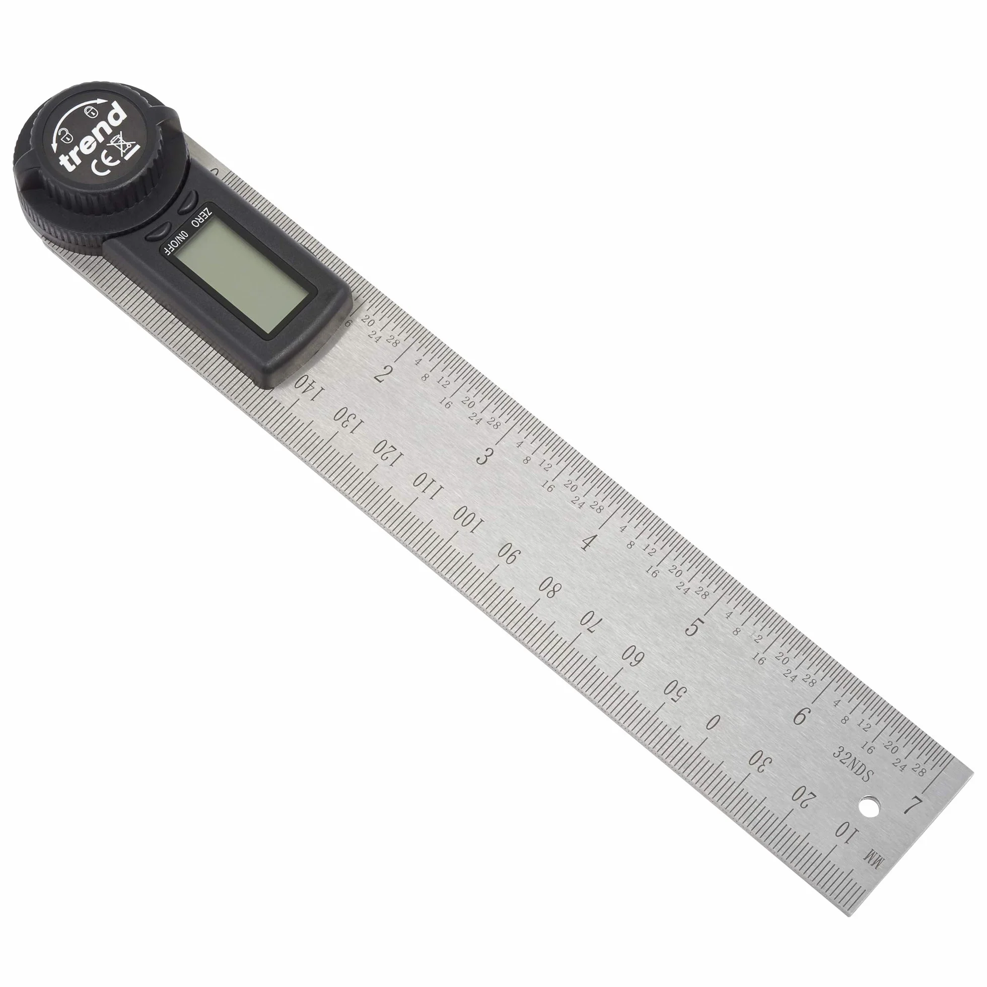 Trend Regolo angolare digitale DAR/200 360° per misurare smussi, angoli e pendenze