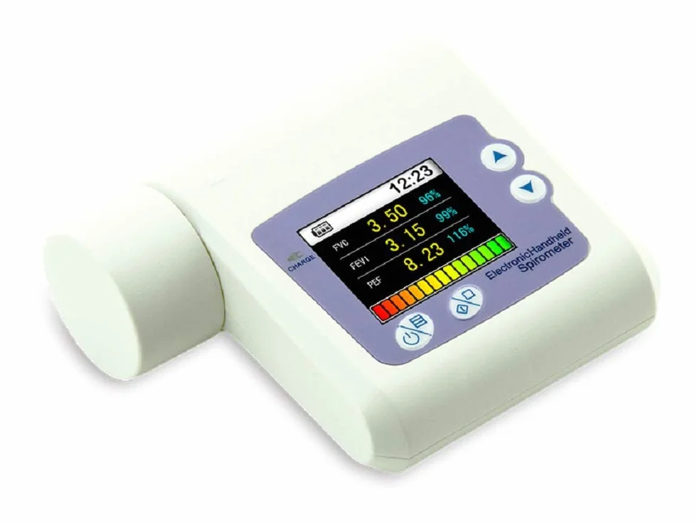 Gima 33535 Spirometro Tascabile, Sp-10, con Bluetooth